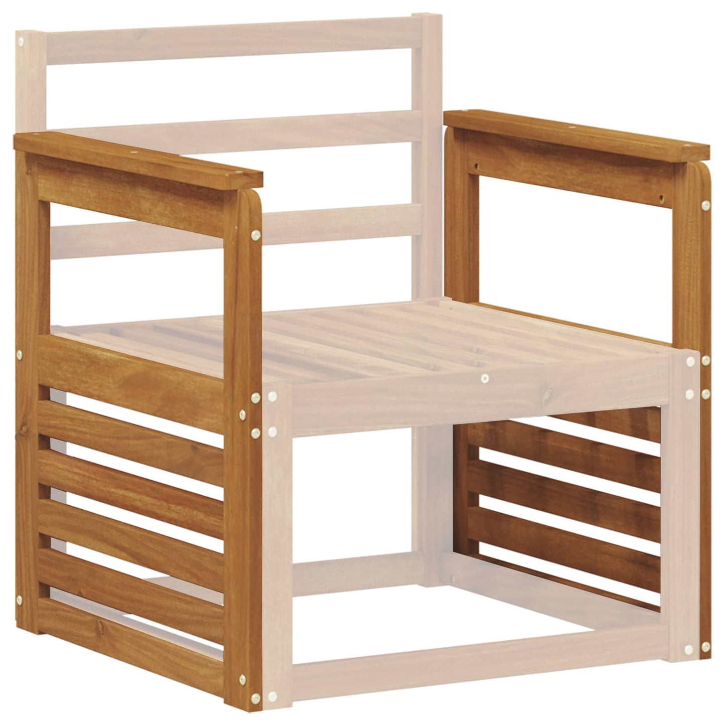 Armleuningen 2 pcs Bruin 59 x 6 x 61 cm Bewerkt hout is nu te koop bij PeponiXL, paradijselijk wonen!