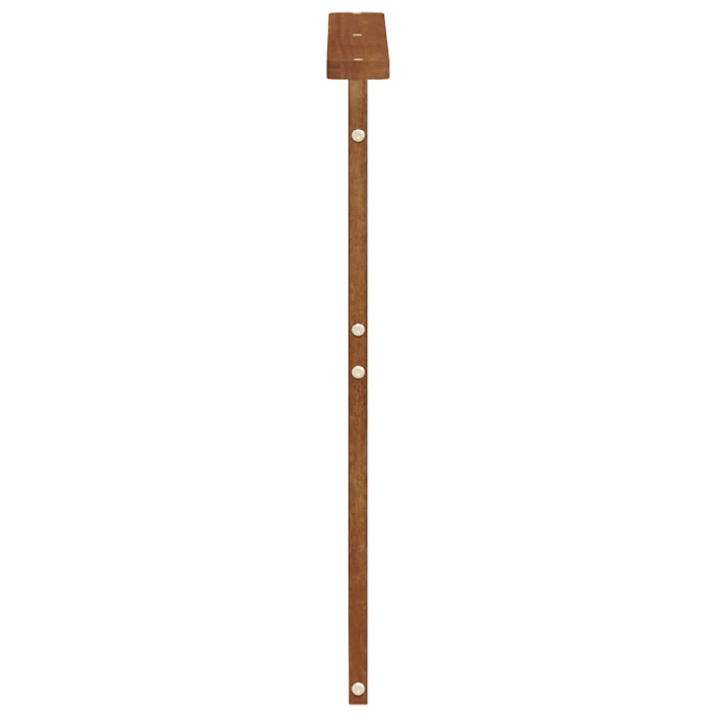 Armleuningen 2 pcs Bruin 59 x 6 x 61 cm Bewerkt hout is nu te koop bij PeponiXL, paradijselijk wonen!