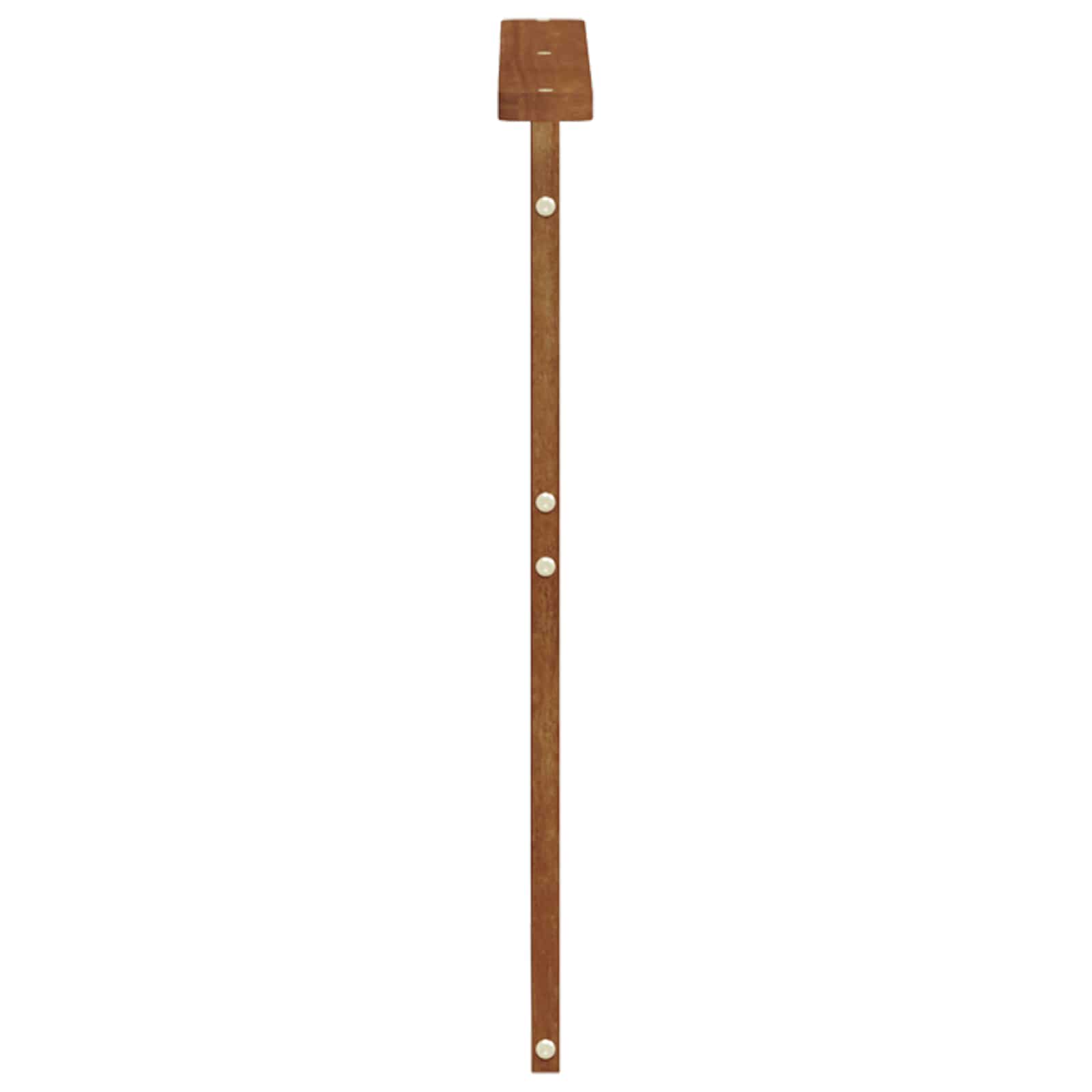Armleuningen 2 pcs Bruin 59 x 6 x 61 cm Bewerkt hout is nu te koop bij PeponiXL, paradijselijk wonen!