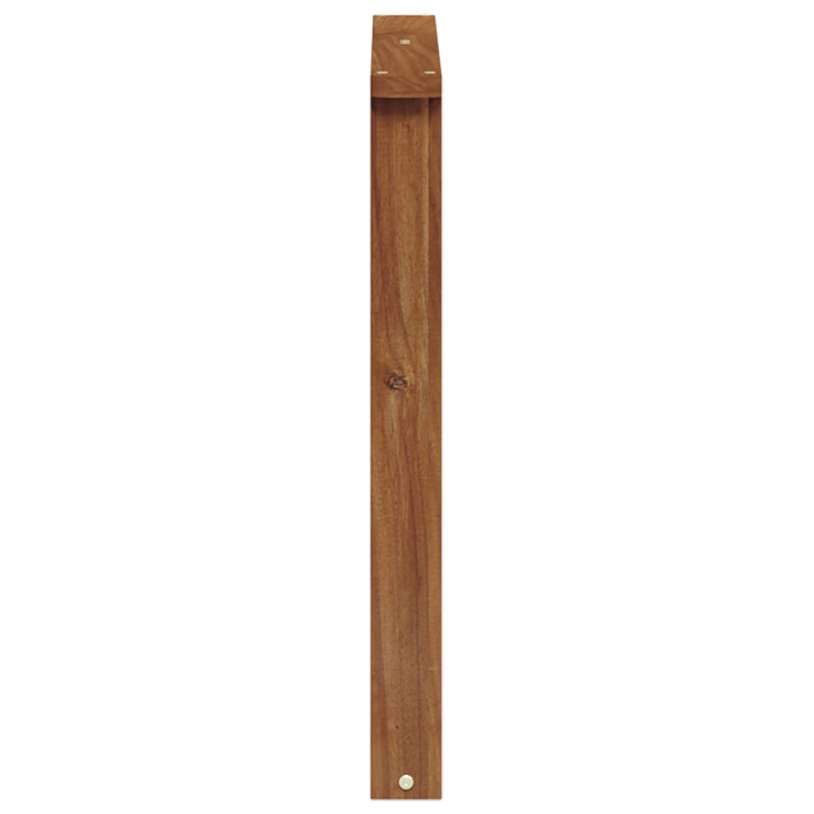 Armleuningen 2 pcs Bruin 60 x 6 x 61 cm Bewerkt hout is nu te koop bij PeponiXL, paradijselijk wonen!