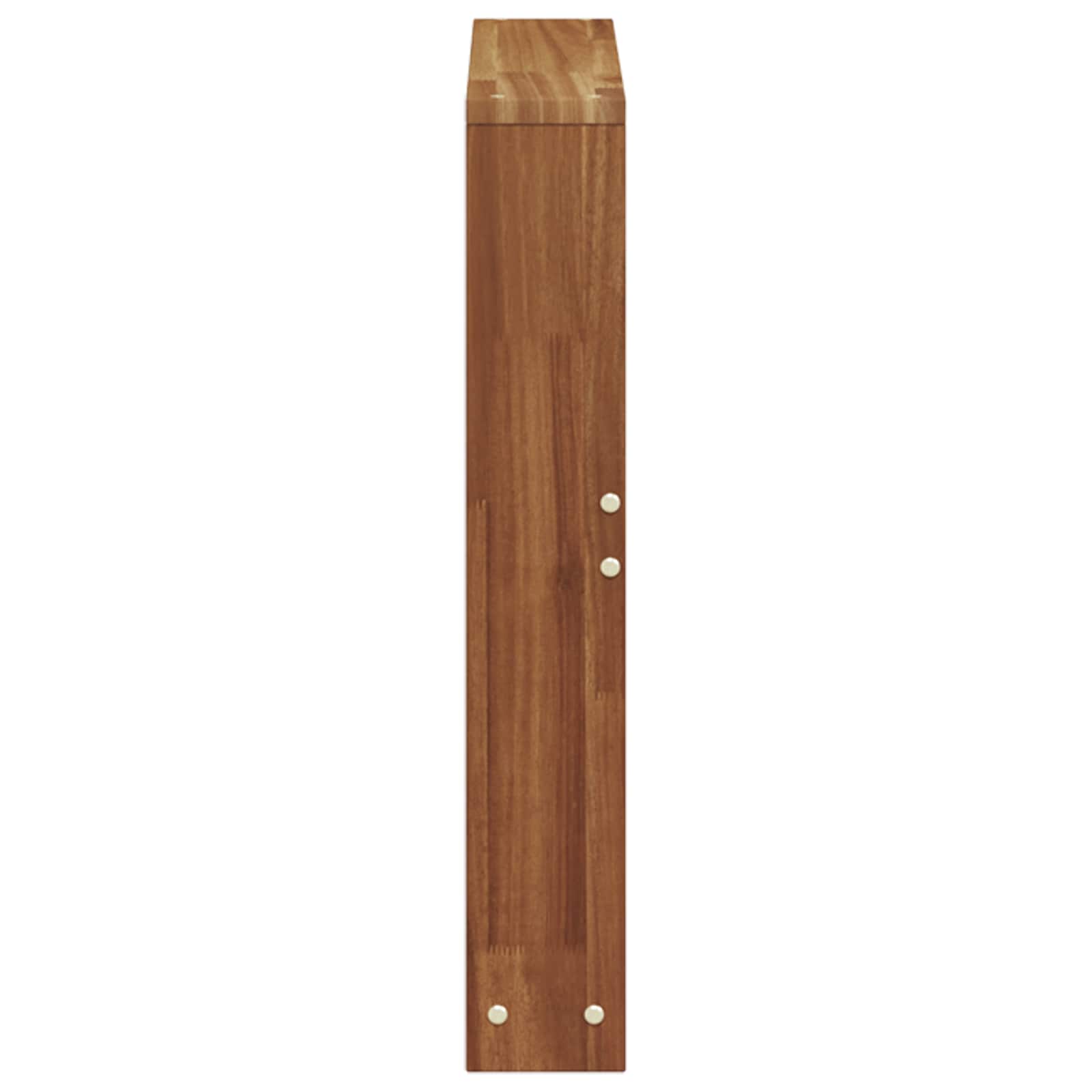 Armleuningen 2 pcs Bruin 58.5 x 10 x 61 cm Bewerkt hout is nu te koop bij PeponiXL, paradijselijk wonen!