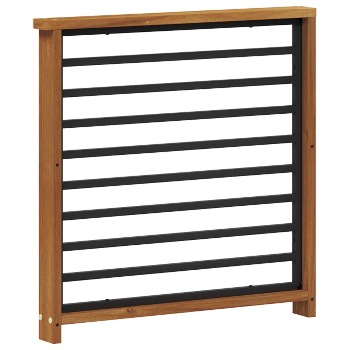 Armleuning 2 pcs Naturel 60 x 6 x 61 cm Massief Acaciahout is nu te koop bij PeponiXL, paradijselijk wonen!