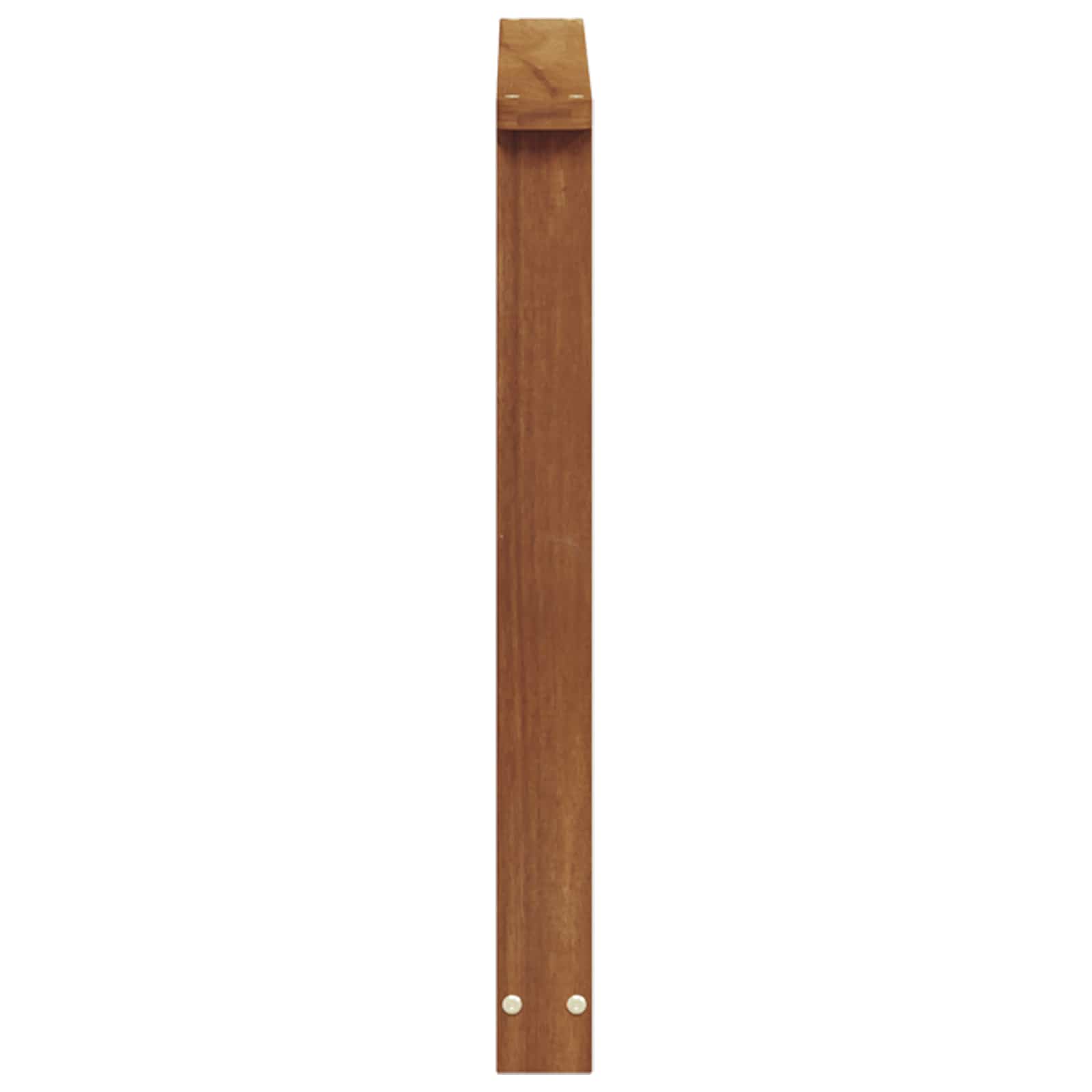 Armleuning 2 pcs Naturel 60 x 6 x 61 cm Massief Acaciahout is nu te koop bij PeponiXL, paradijselijk wonen!
