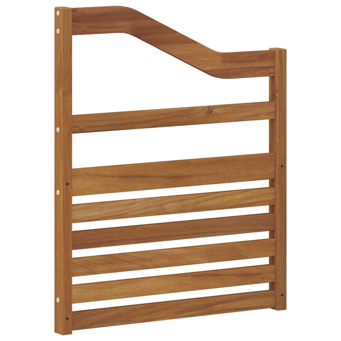 Armleuningen 2 pcs Bruin 59 x 4 x 73 cm Bewerkt hout is nu te koop bij PeponiXL, paradijselijk wonen!