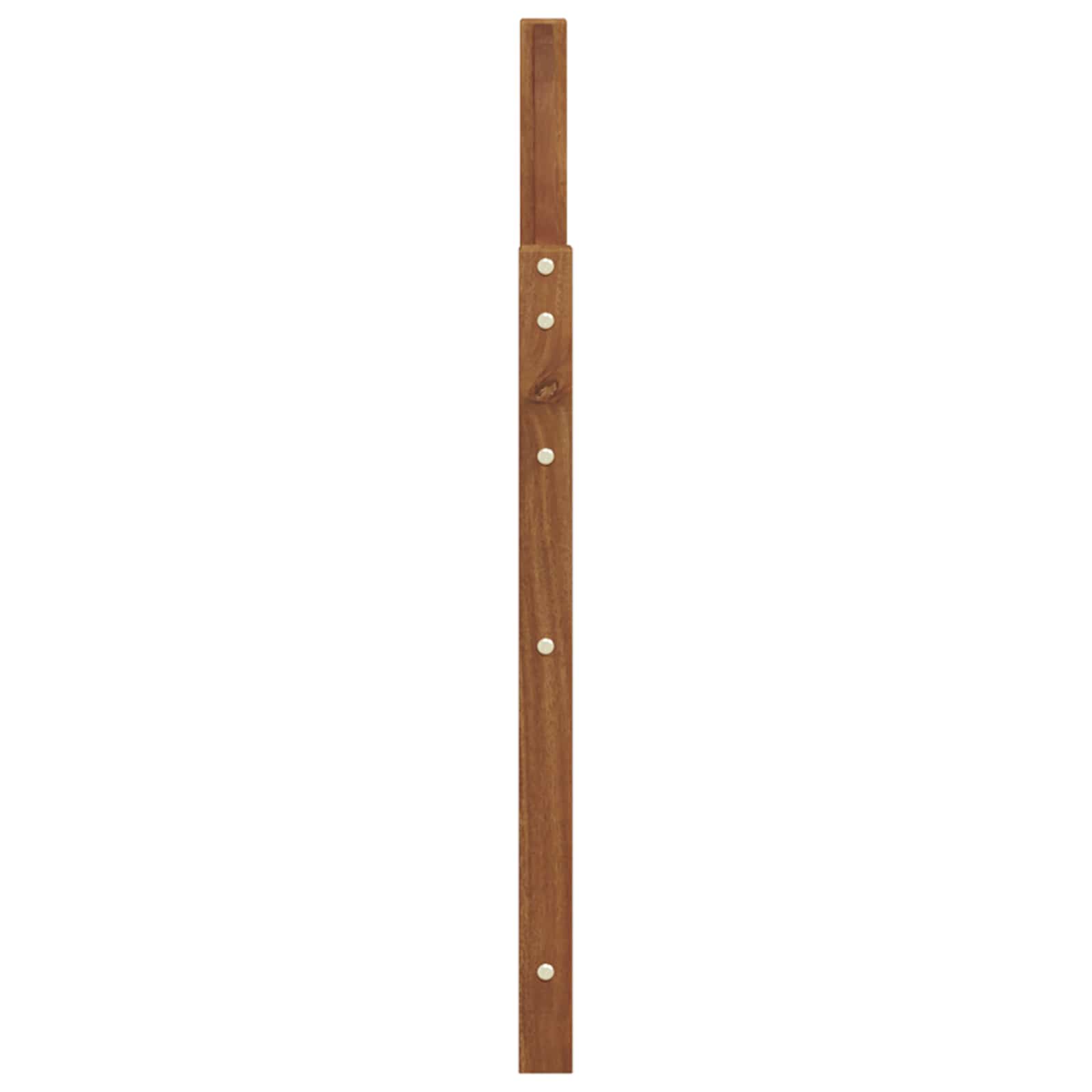 Armleuningen 2 pcs Bruin 59 x 4 x 73 cm Bewerkt hout is nu te koop bij PeponiXL, paradijselijk wonen!