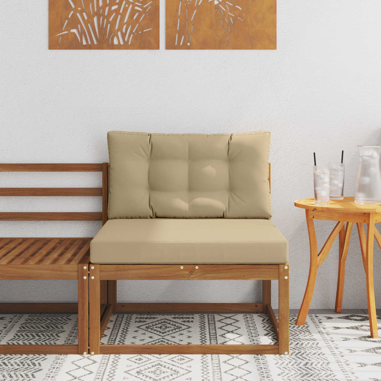 Buiten Midden Sofa Naturel is nu te koop bij PeponiXL, paradijselijk wonen!