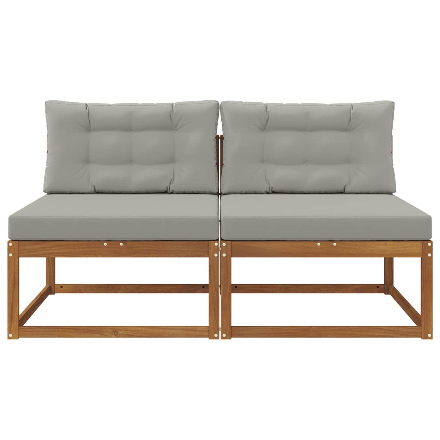 Buiten Midden Sofa met kussen 2 Stuk Naturel is nu te koop bij PeponiXL, paradijselijk wonen!