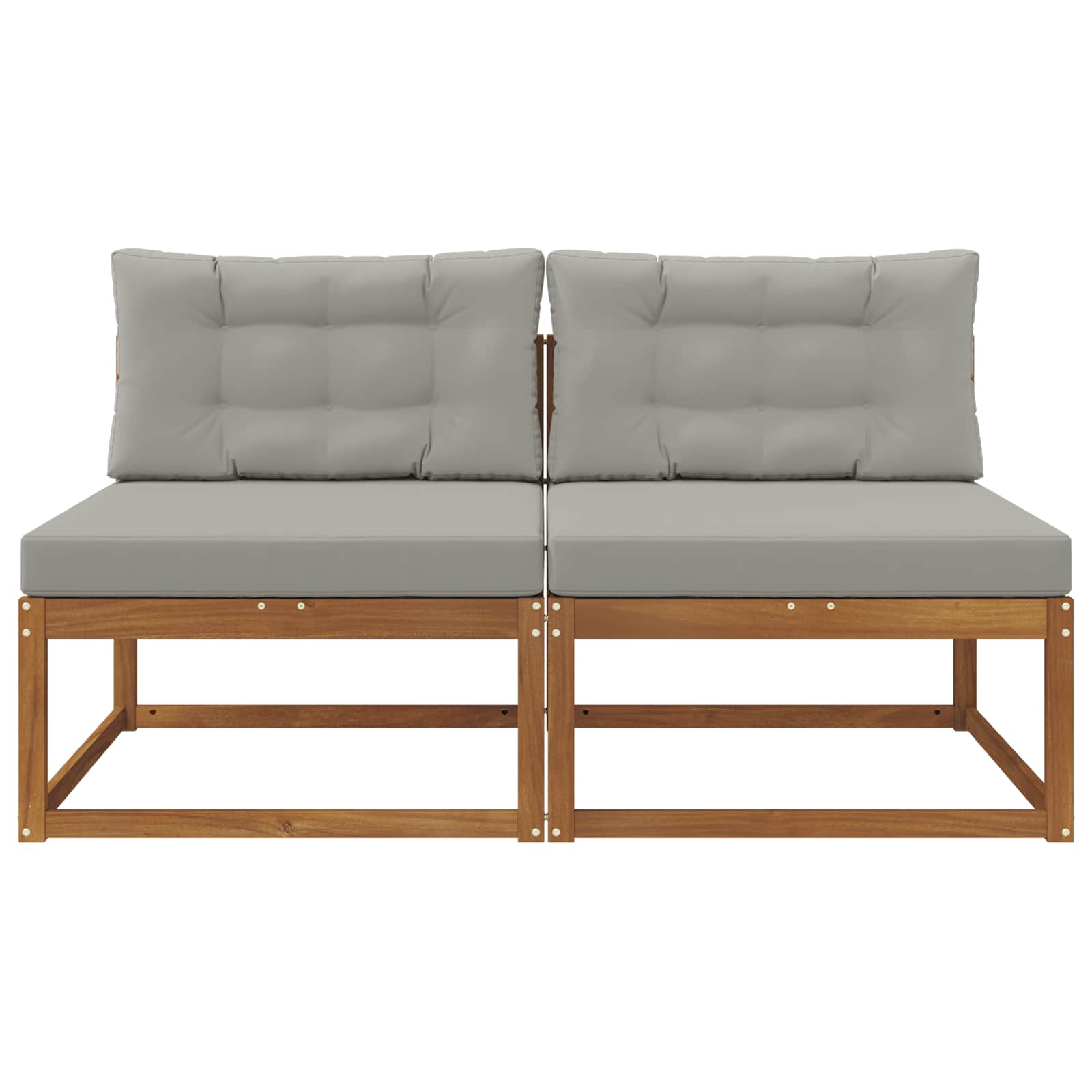 Buiten Midden Sofa met kussen 2 Stuk Naturel is nu te koop bij PeponiXL, paradijselijk wonen!