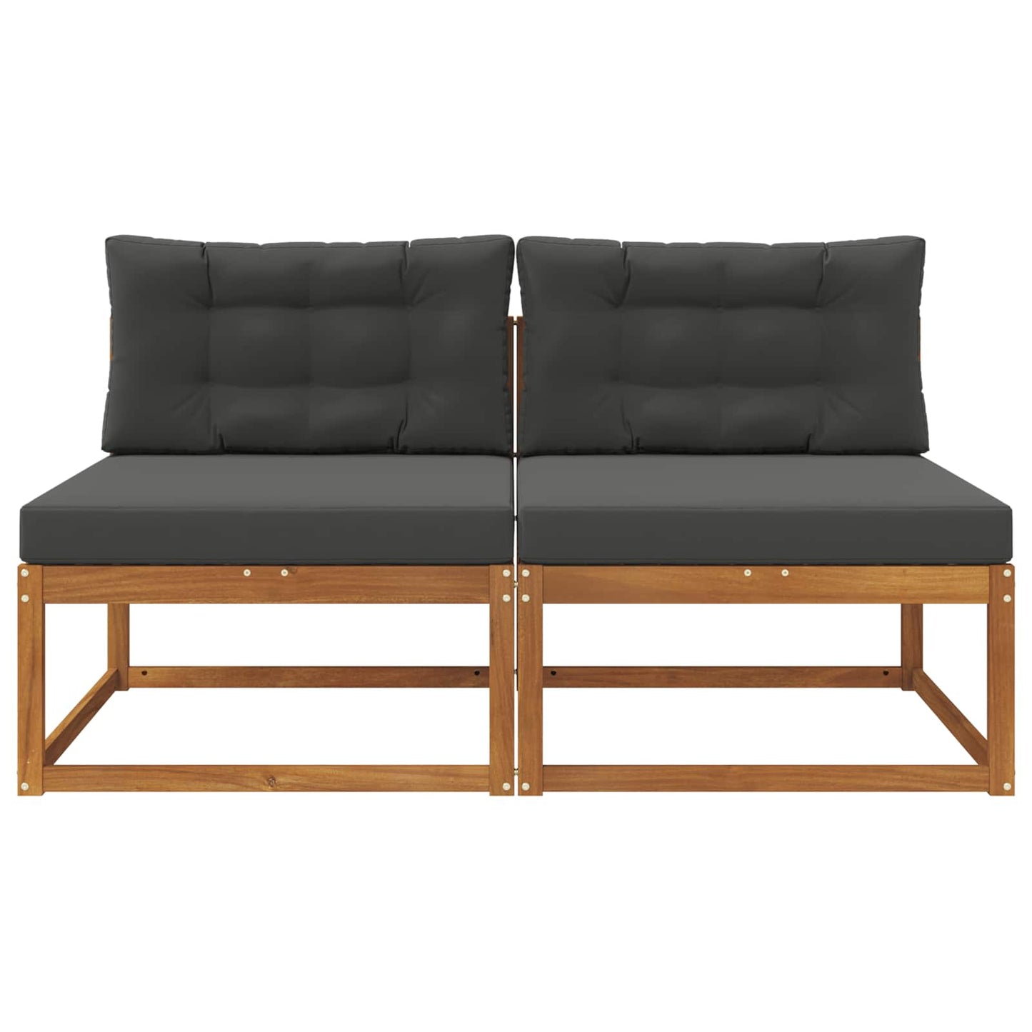 Buiten Midden Sofa met kussen 2 Stuk Naturel is nu te koop bij PeponiXL, paradijselijk wonen!