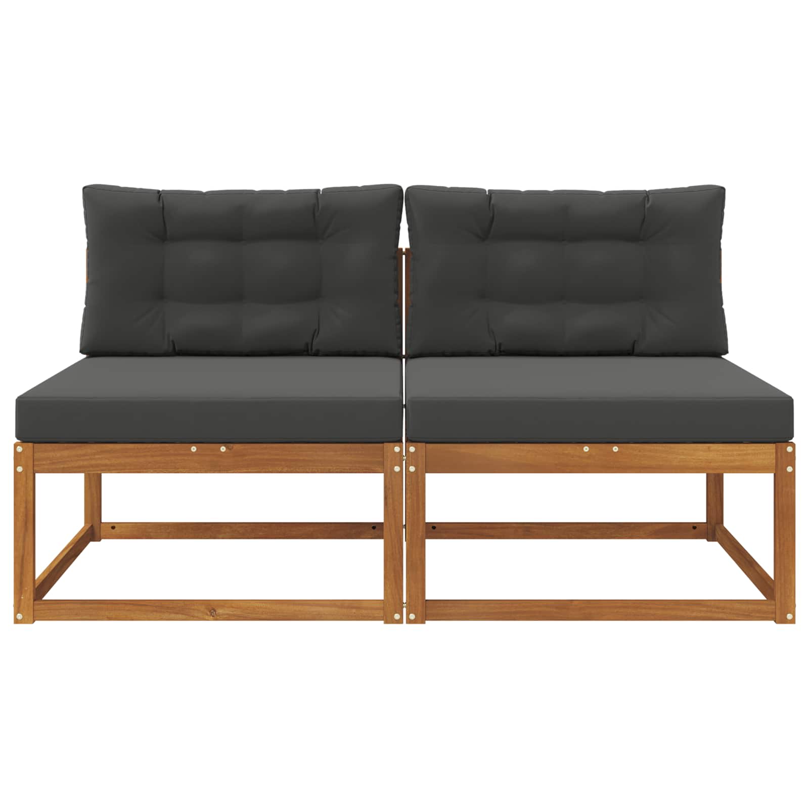 Buiten Midden Sofa met kussen 2 Stuk Naturel is nu te koop bij PeponiXL, paradijselijk wonen!