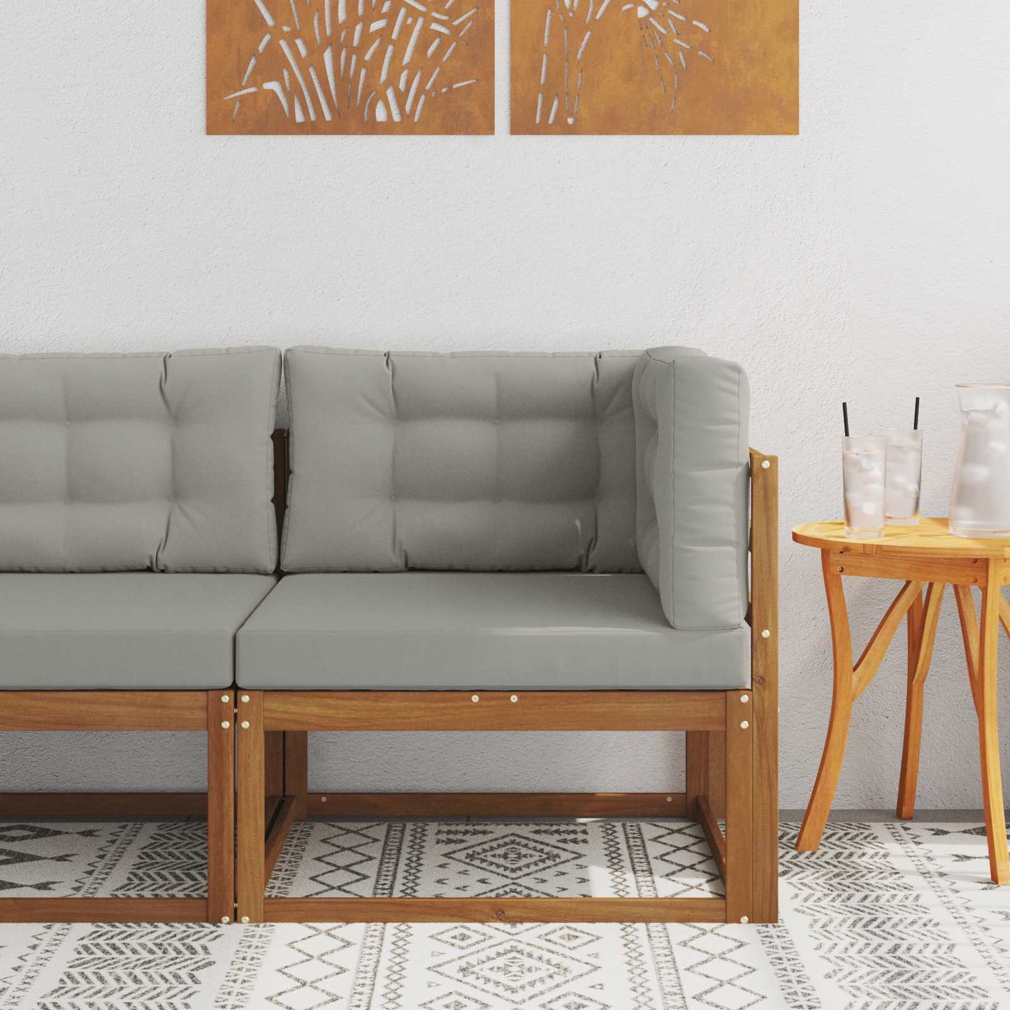 Outdoor Hoekbank Naturel is nu te koop bij PeponiXL, paradijselijk wonen!
