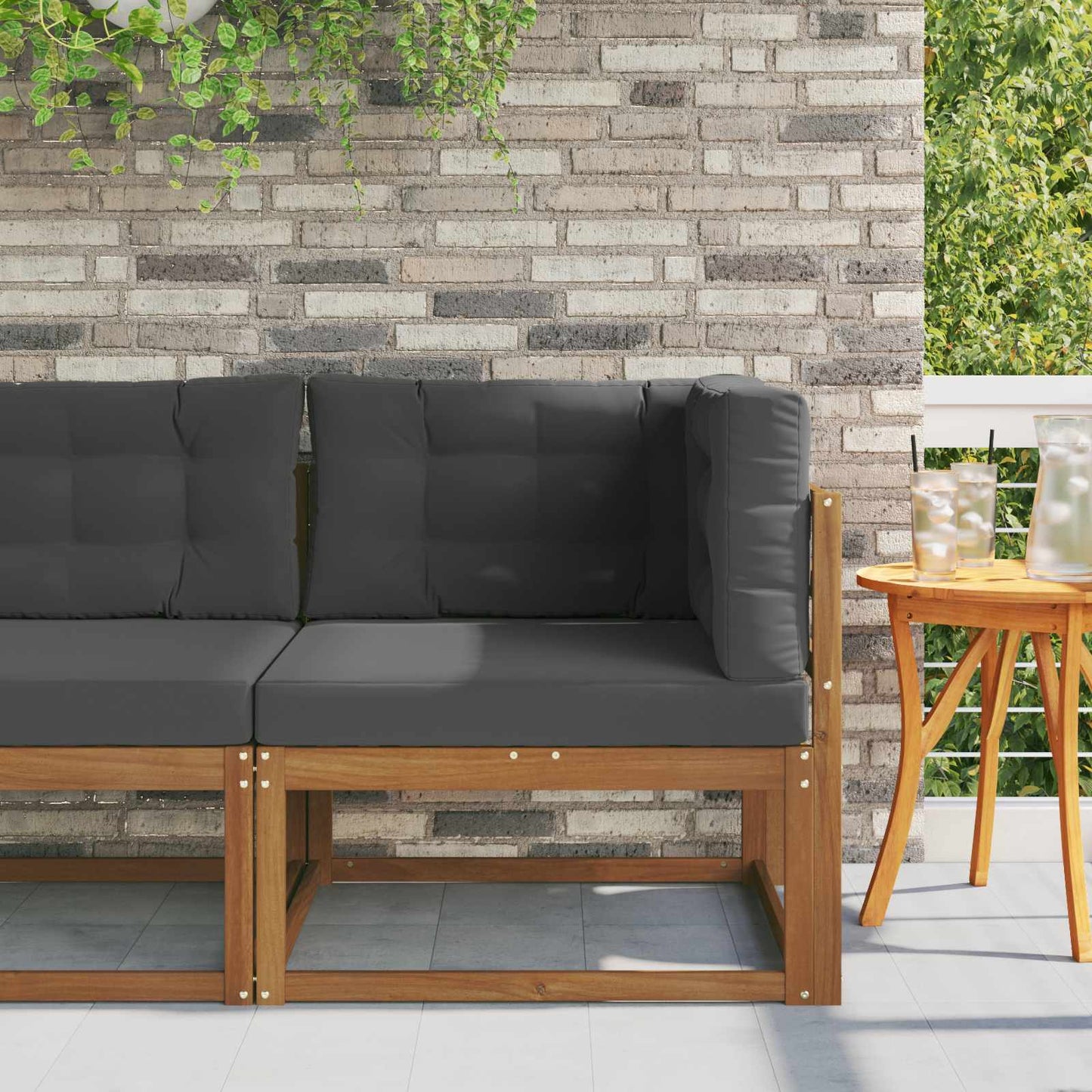Outdoor Hoekbank Naturel is nu te koop bij PeponiXL, paradijselijk wonen!