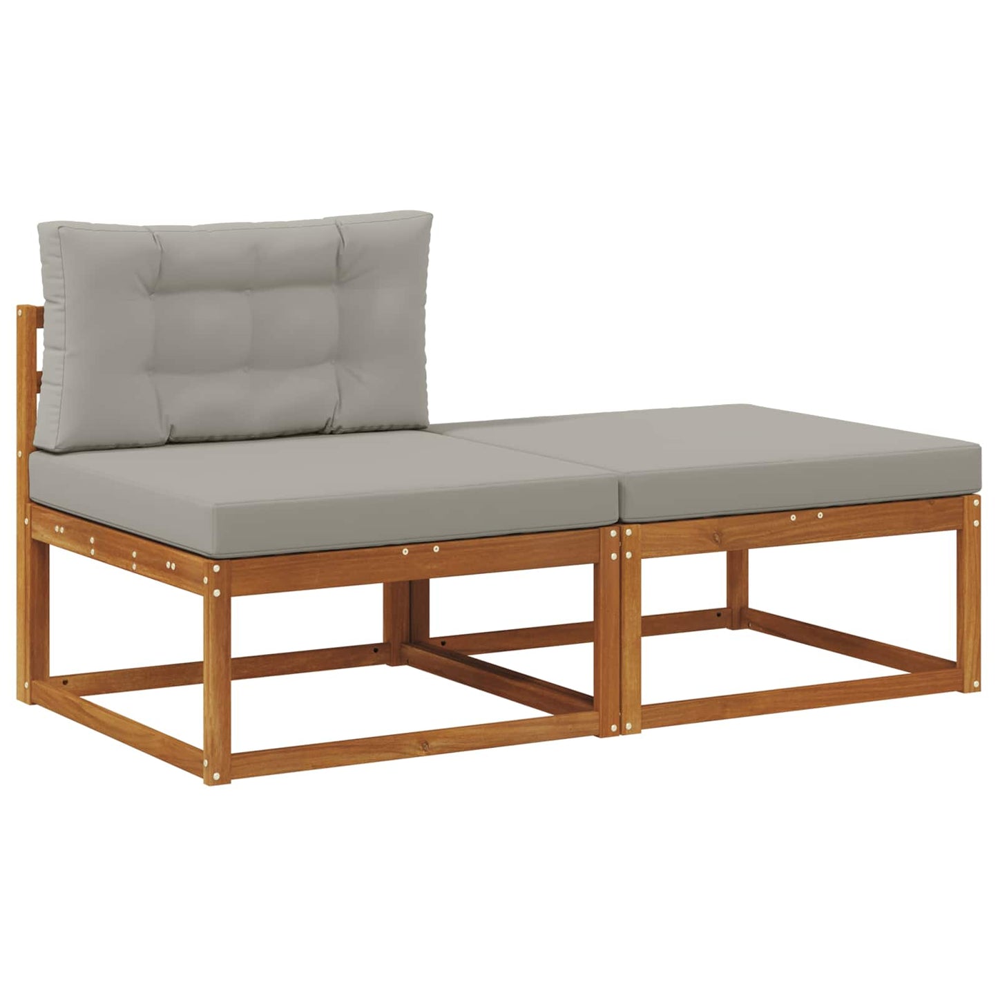 Sectie Sofa Eenheden met kussen 2 Stuk Naturel is nu te koop bij PeponiXL, paradijselijk wonen!