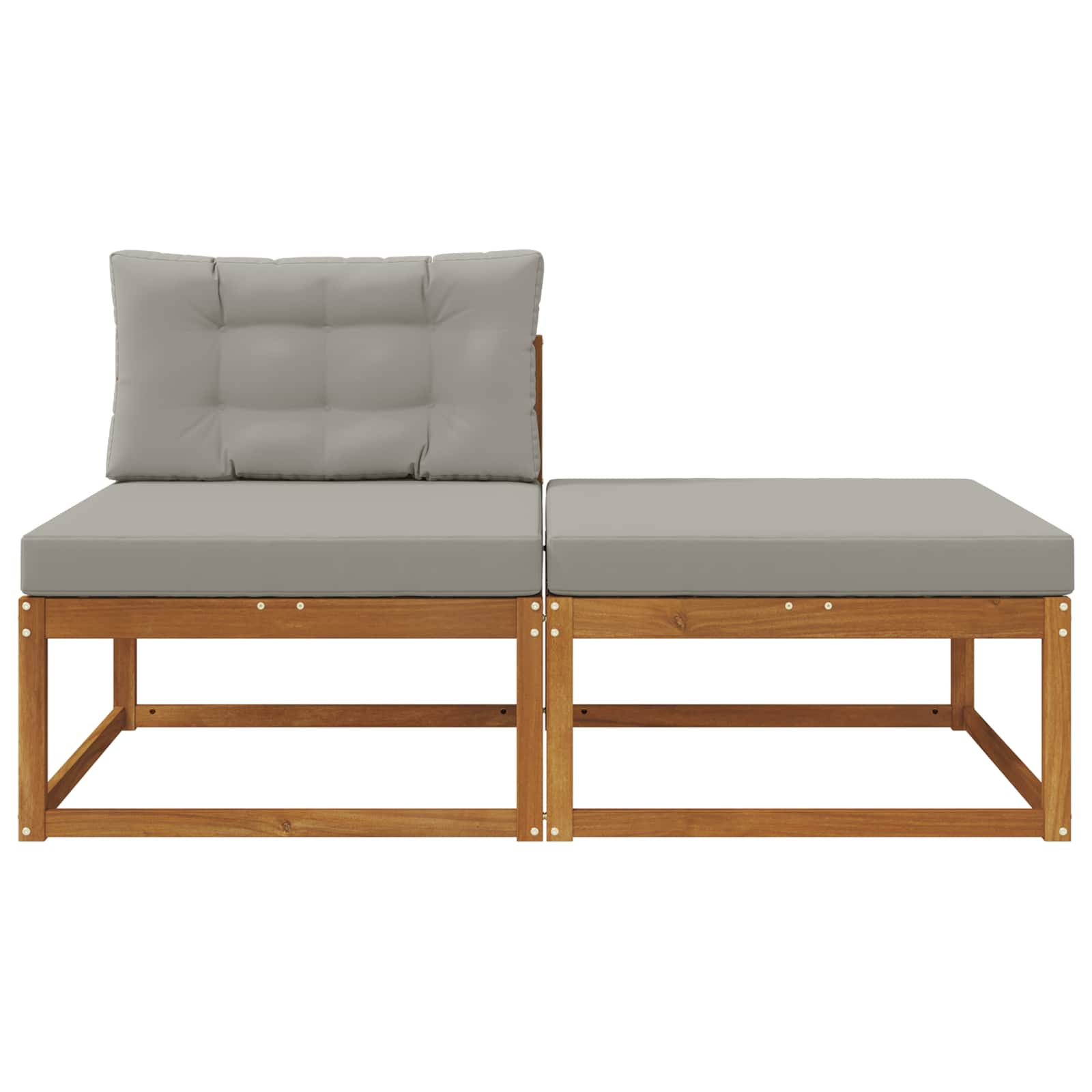 Sectie Sofa Eenheden met kussen 2 Stuk Naturel is nu te koop bij PeponiXL, paradijselijk wonen!