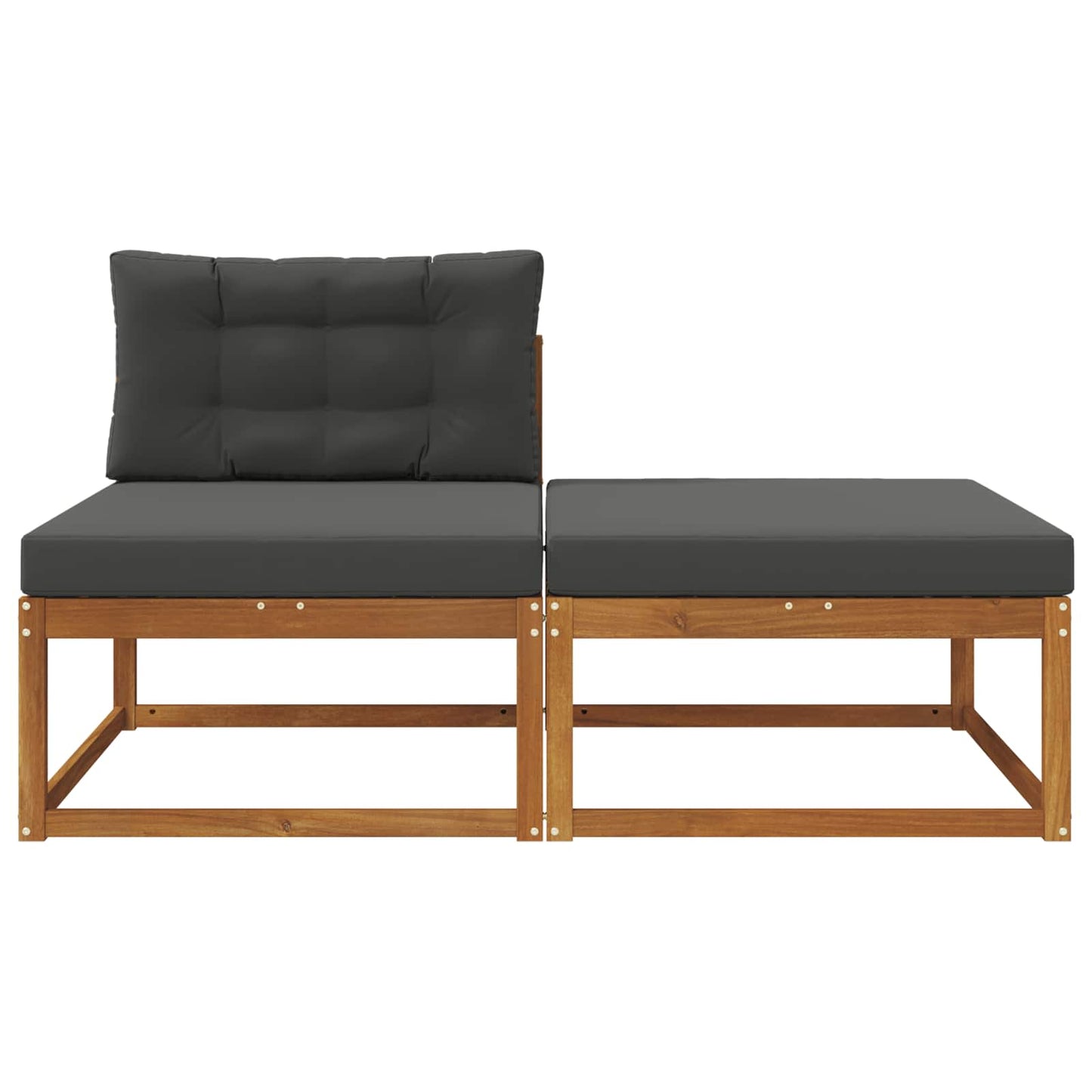 Sectie Sofa Eenheden met kussen 2 Stuk Naturel is nu te koop bij PeponiXL, paradijselijk wonen!