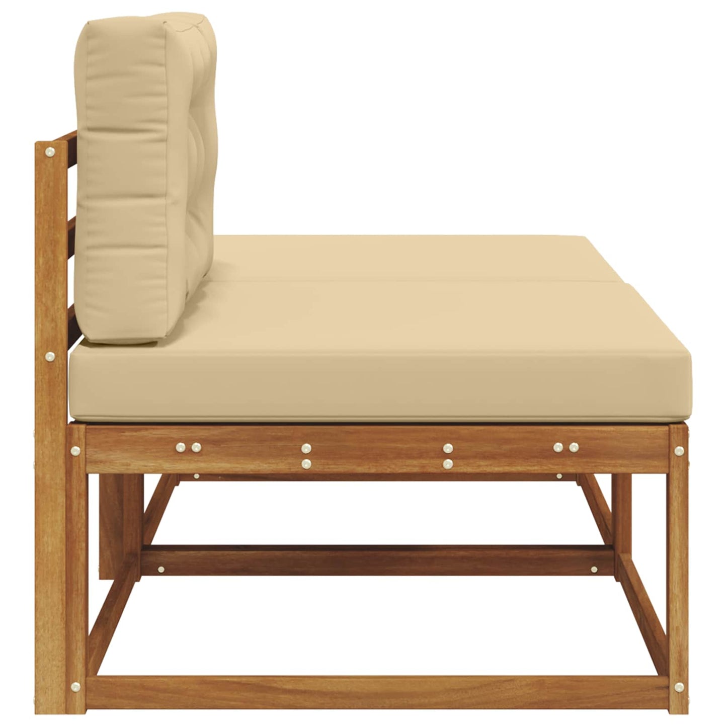 Sectie Sofa Eenheden met kussen 2 Stuk Naturel is nu te koop bij PeponiXL, paradijselijk wonen!