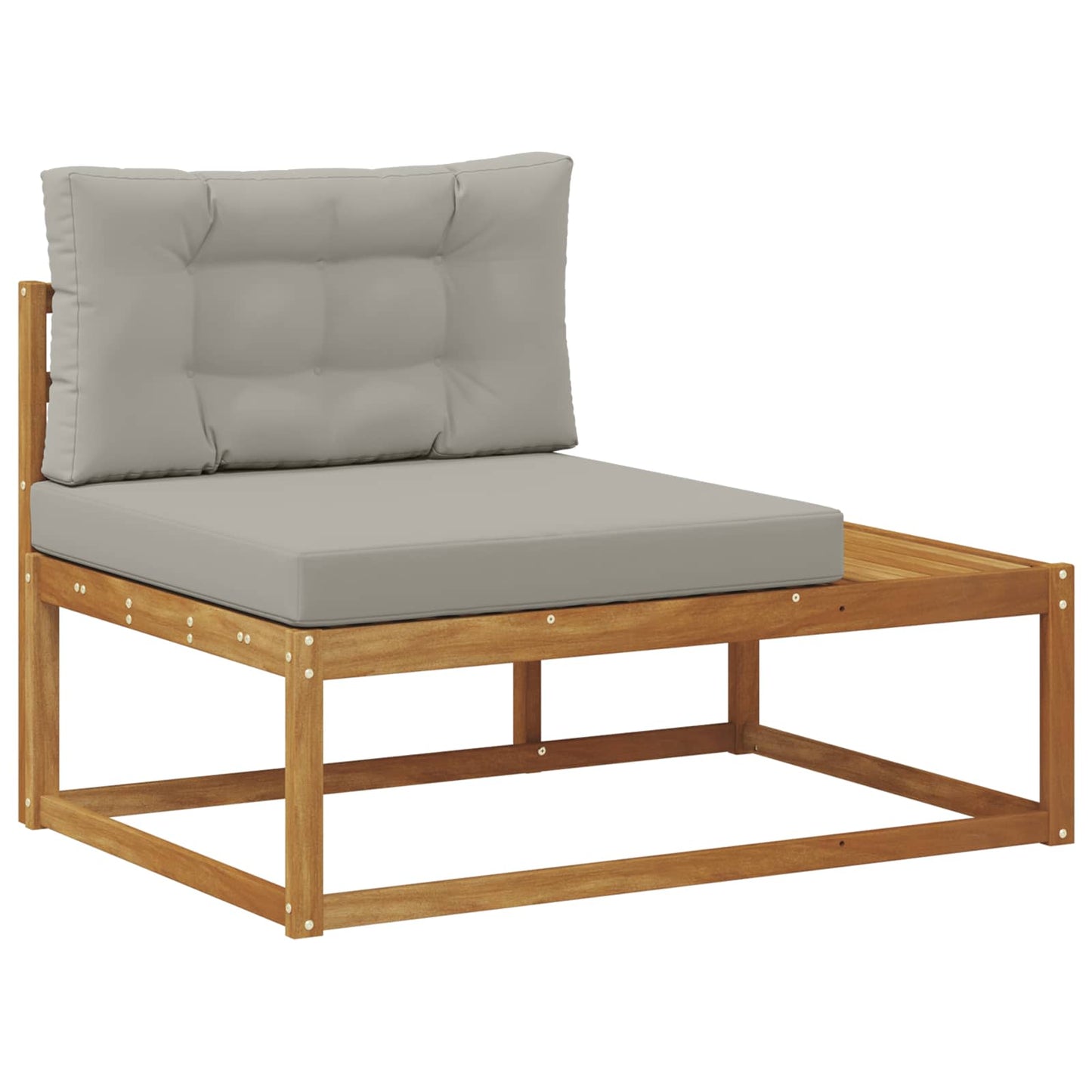 Buiten Eindbank met kussen Naturel 115 x 83 x 73 cm is nu te koop bij PeponiXL, paradijselijk wonen!