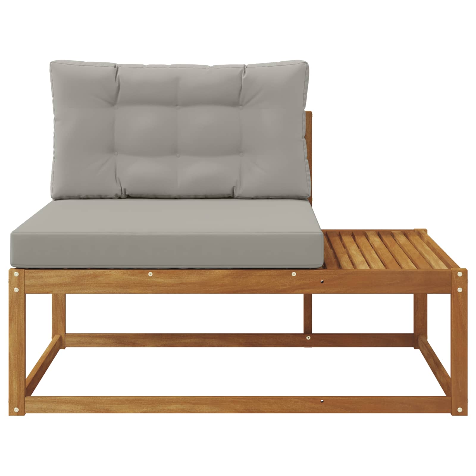 Buiten Eindbank met kussen Naturel 115 x 83 x 73 cm is nu te koop bij PeponiXL, paradijselijk wonen!