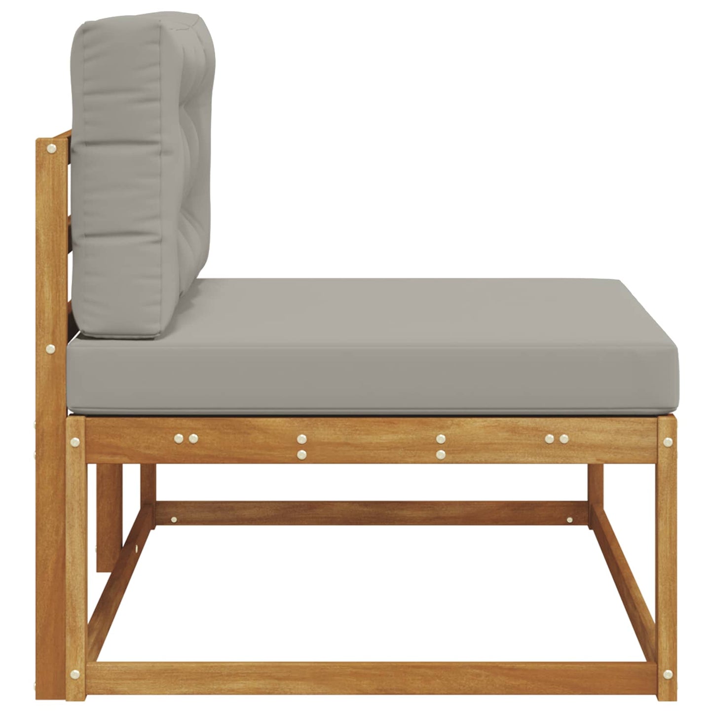 Buiten Eindbank met kussen Naturel 115 x 83 x 73 cm is nu te koop bij PeponiXL, paradijselijk wonen!