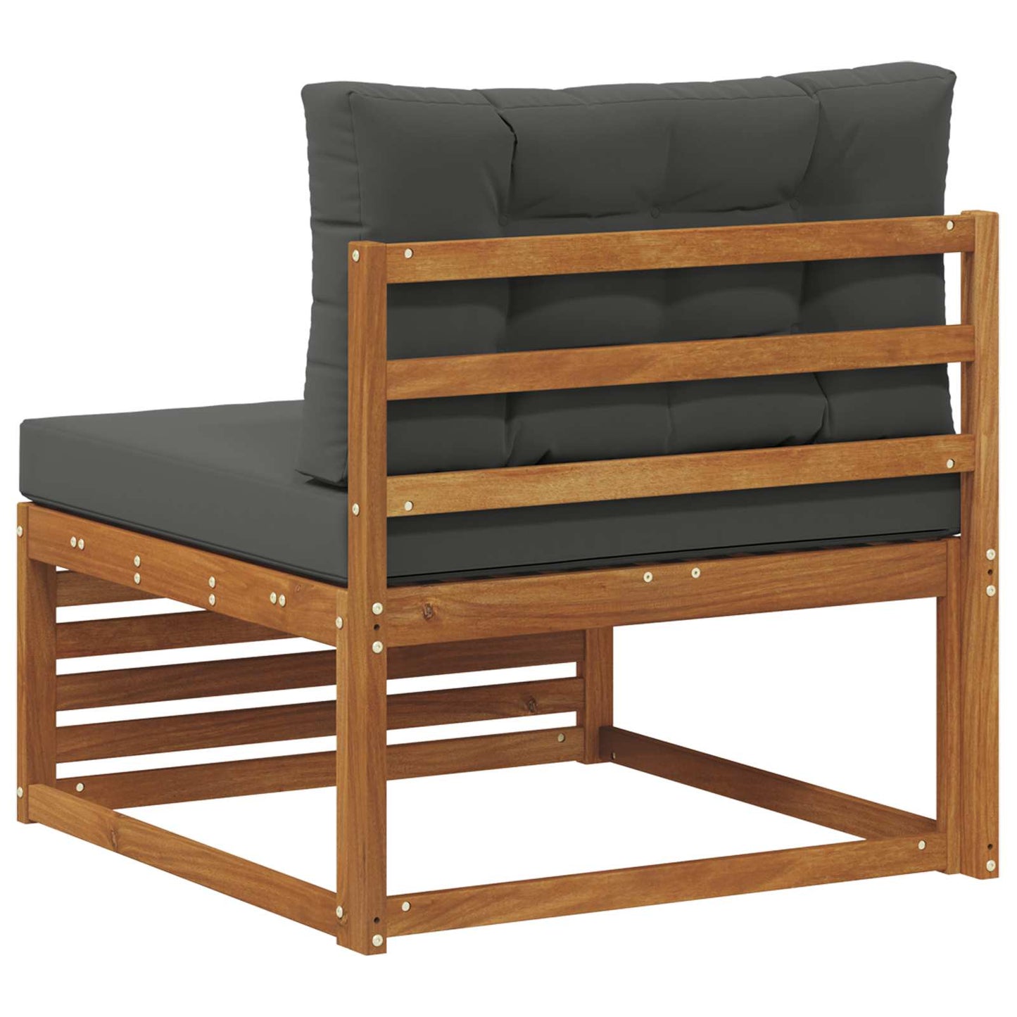 Buitenzitmiddelsofa Massief Acaciahout Naturel is nu te koop bij PeponiXL, paradijselijk wonen!
