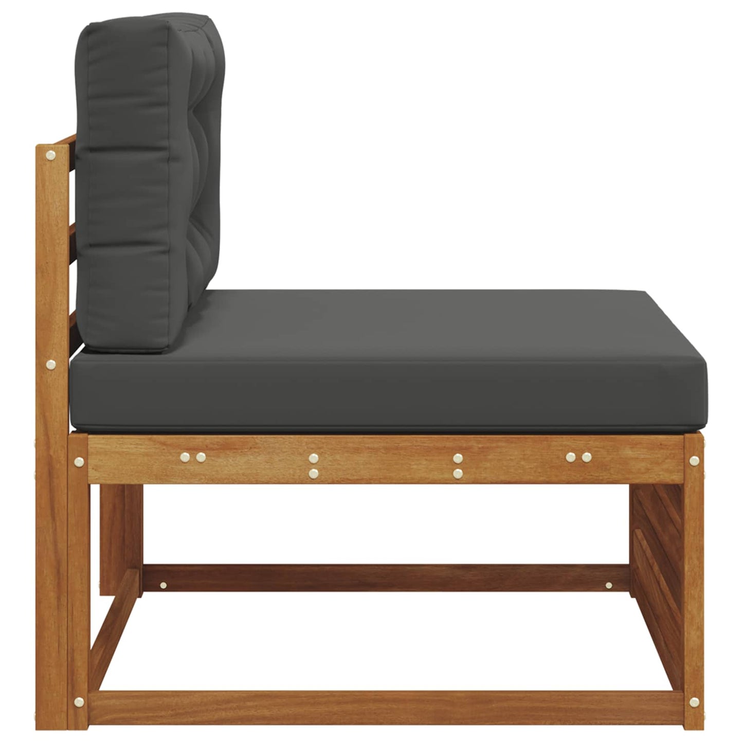 Buitenzitmiddelsofa Massief Acaciahout Naturel is nu te koop bij PeponiXL, paradijselijk wonen!