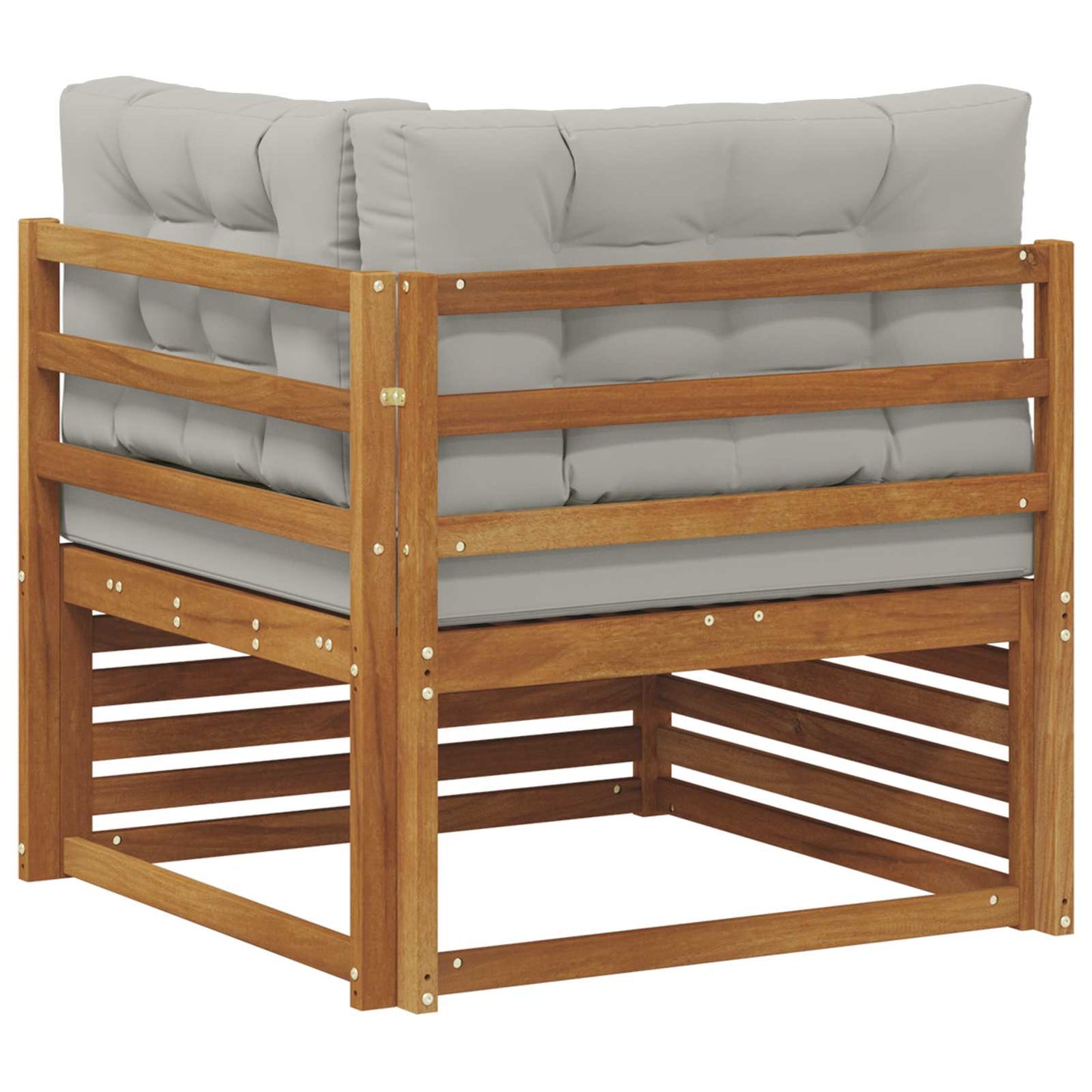 Buiten Hoek Sofa Massief Acaciahout Naturel is nu te koop bij PeponiXL, paradijselijk wonen!