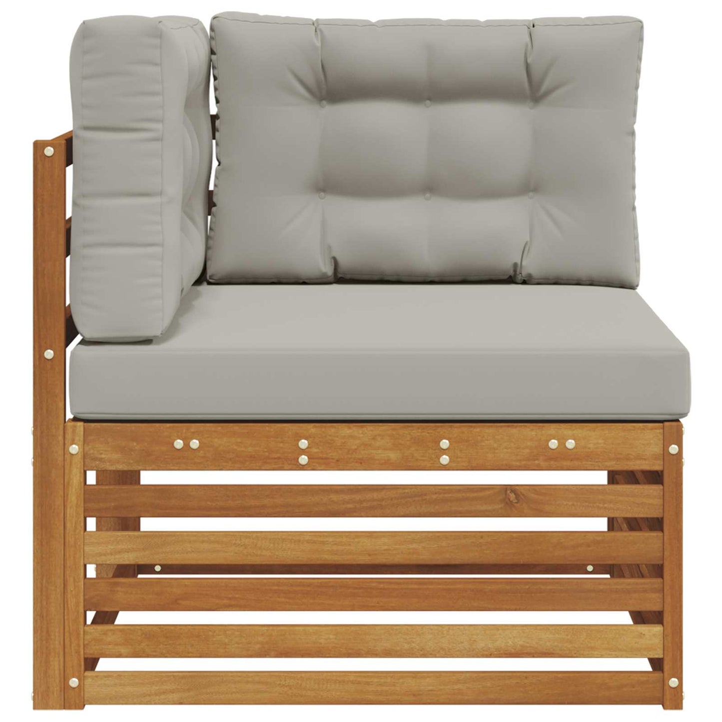 Buiten Hoek Sofa Massief Acaciahout Naturel is nu te koop bij PeponiXL, paradijselijk wonen!