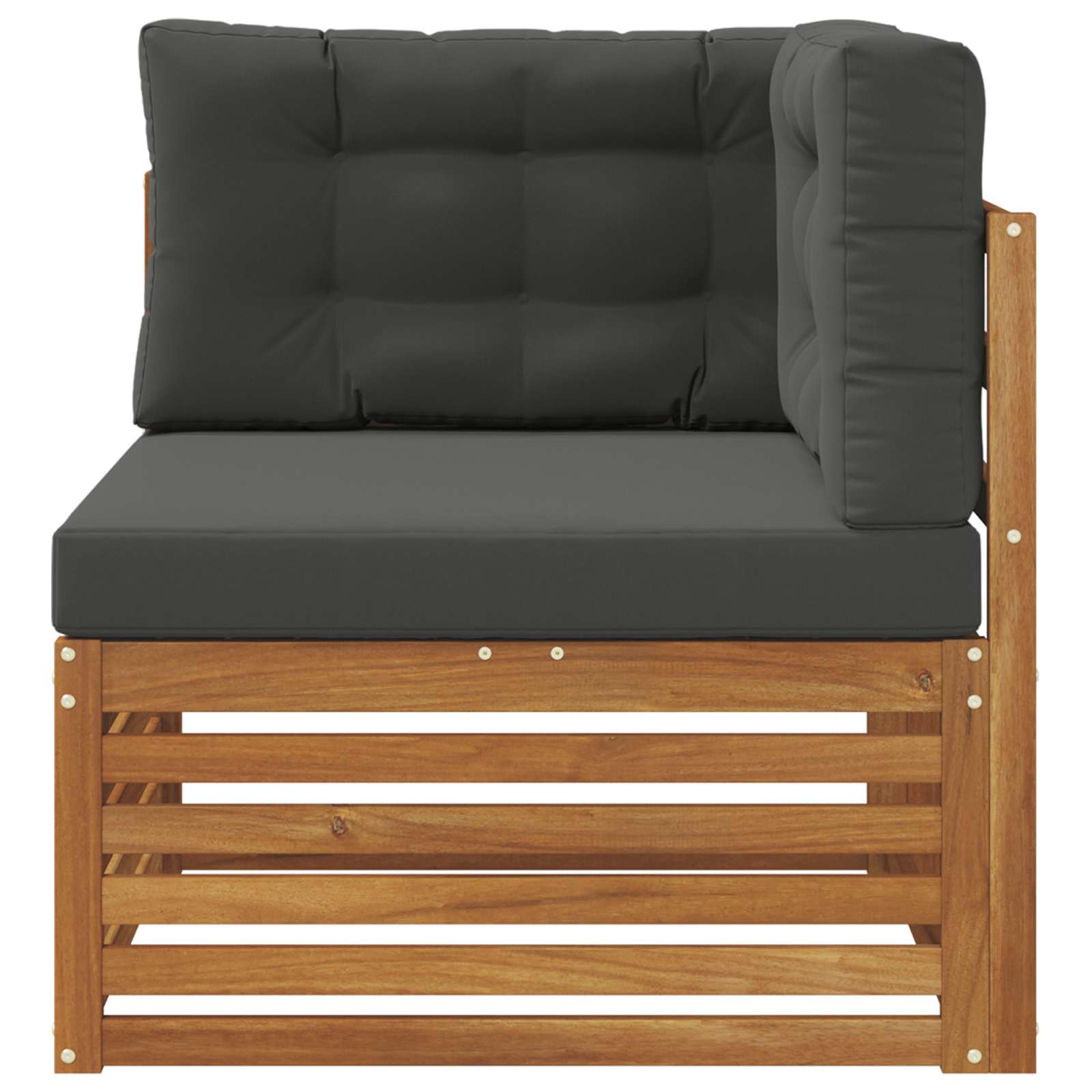 Outdoor Hoekbank Massief Acaciahout Naturel is nu te koop bij PeponiXL, paradijselijk wonen!