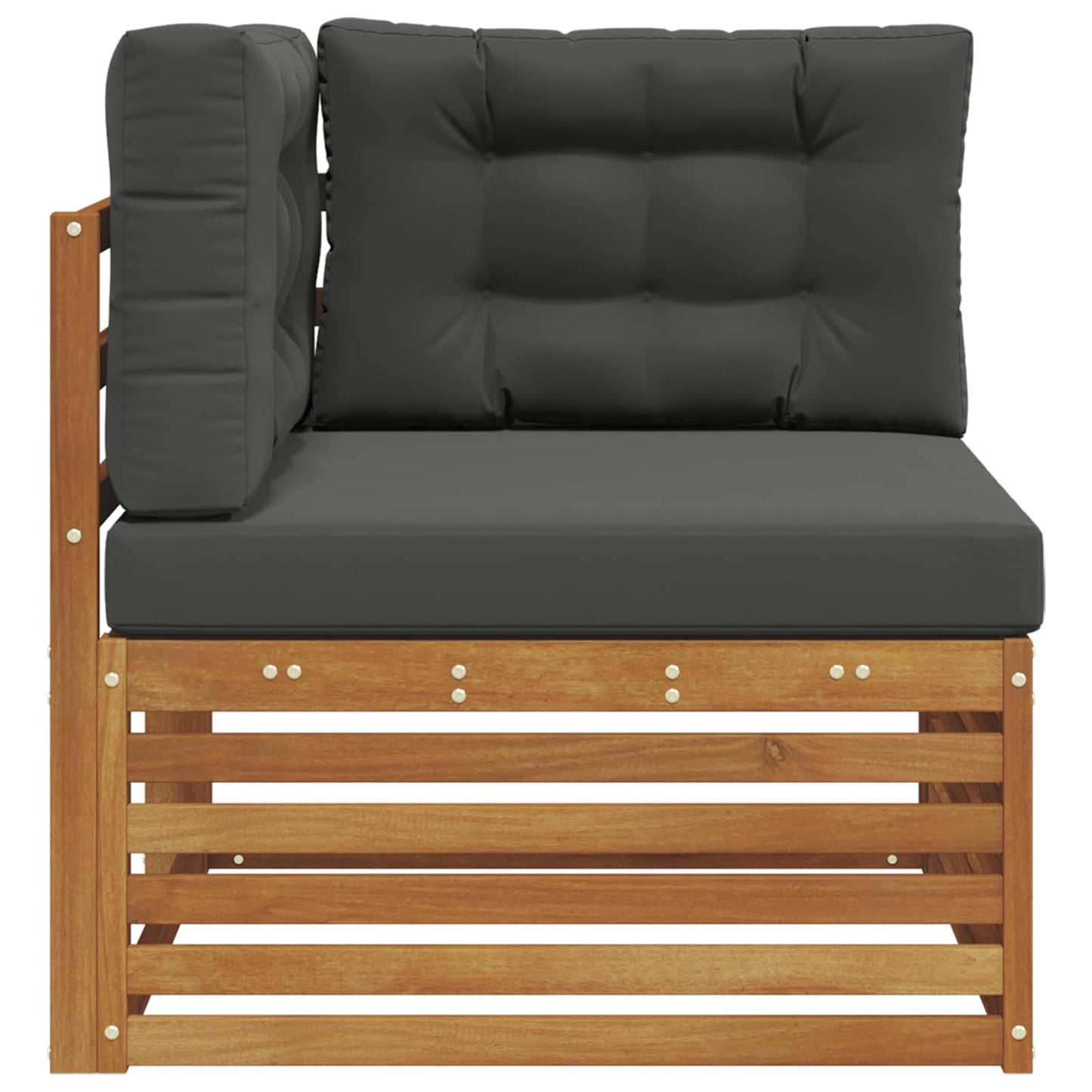 Outdoor Hoekbank Massief Acaciahout Naturel is nu te koop bij PeponiXL, paradijselijk wonen!