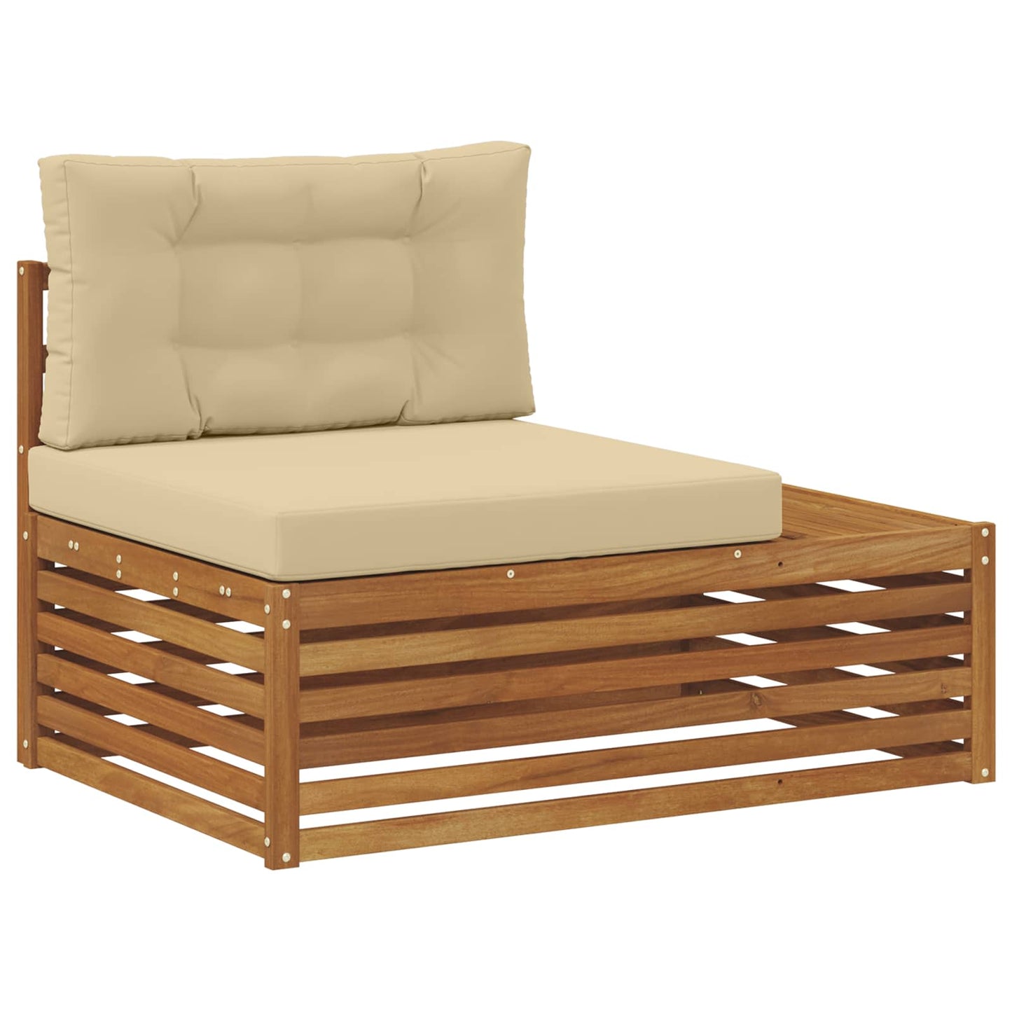 Buiten Eindbank 3 Stuk Natuurlijk en Beige 115 x 83 x 73 cm is nu te koop bij PeponiXL, paradijselijk wonen!
