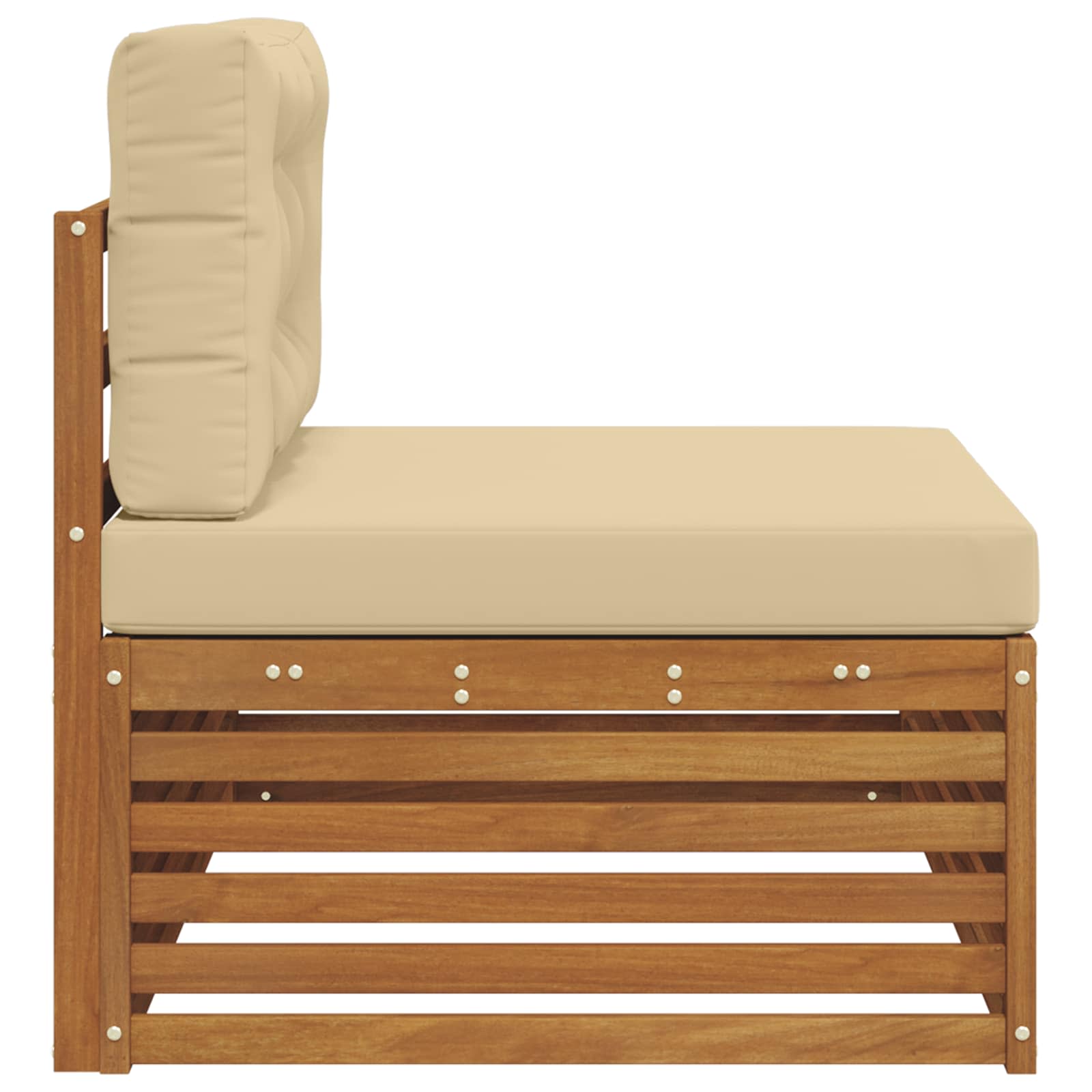 Buiten Eindbank 3 Stuk Natuurlijk en Beige 115 x 83 x 73 cm is nu te koop bij PeponiXL, paradijselijk wonen!