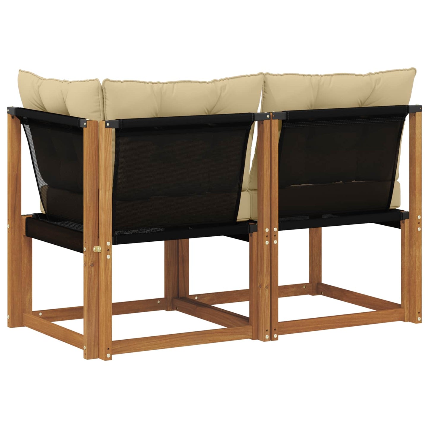 Outdoor Midden- en Hoeksalon met kussen 2 Stuk Naturel is nu te koop bij PeponiXL, paradijselijk wonen!