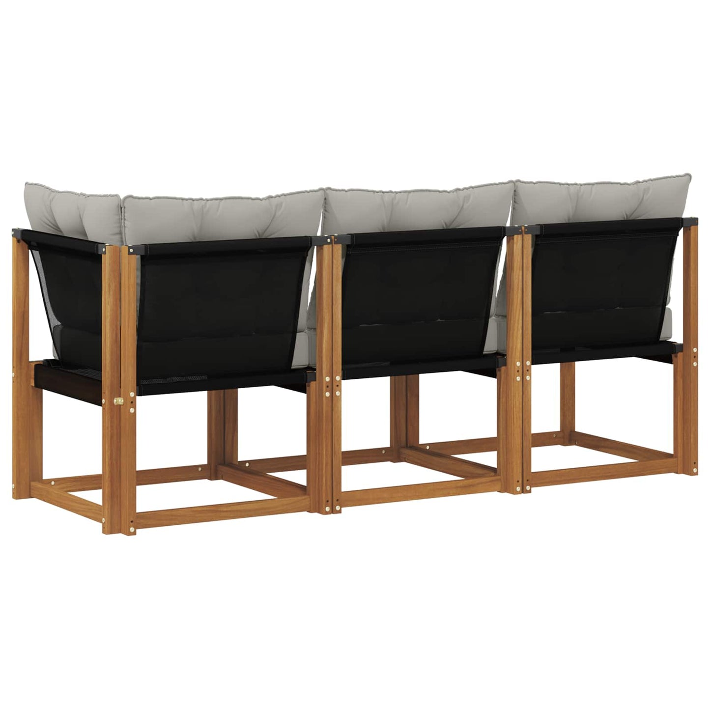 Outdoor Midden- en Hoeksalon met kussen 3 Stuk Naturel is nu te koop bij PeponiXL, paradijselijk wonen!