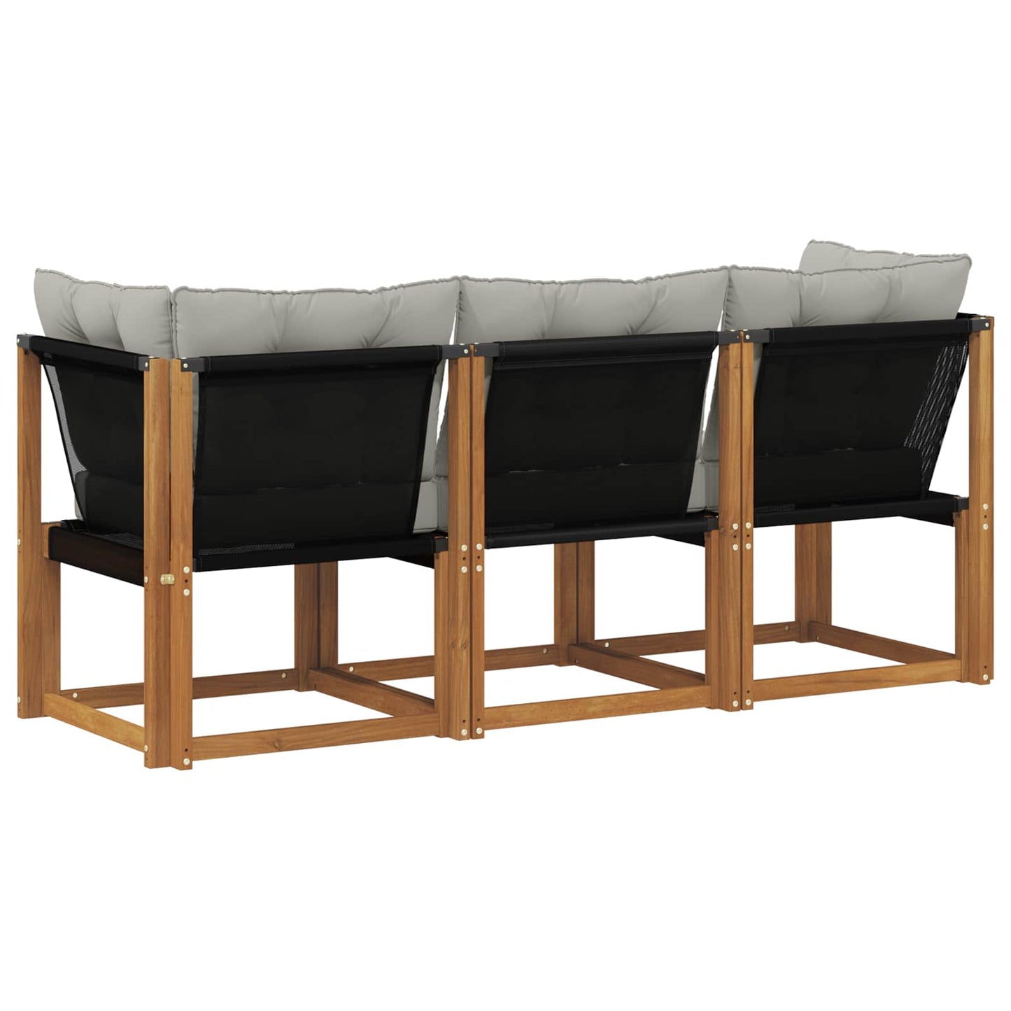 Outdoor Midden- en Hoeksalon met kussen 3 Stuk Naturel is nu te koop bij PeponiXL, paradijselijk wonen!