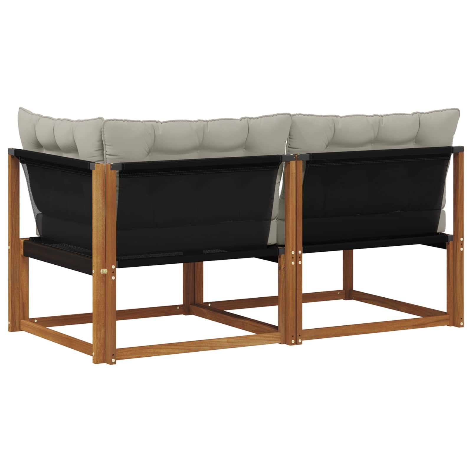 Outdoor Midden- en Hoeksalon met kussen 2 Stuk Naturel is nu te koop bij PeponiXL, paradijselijk wonen!