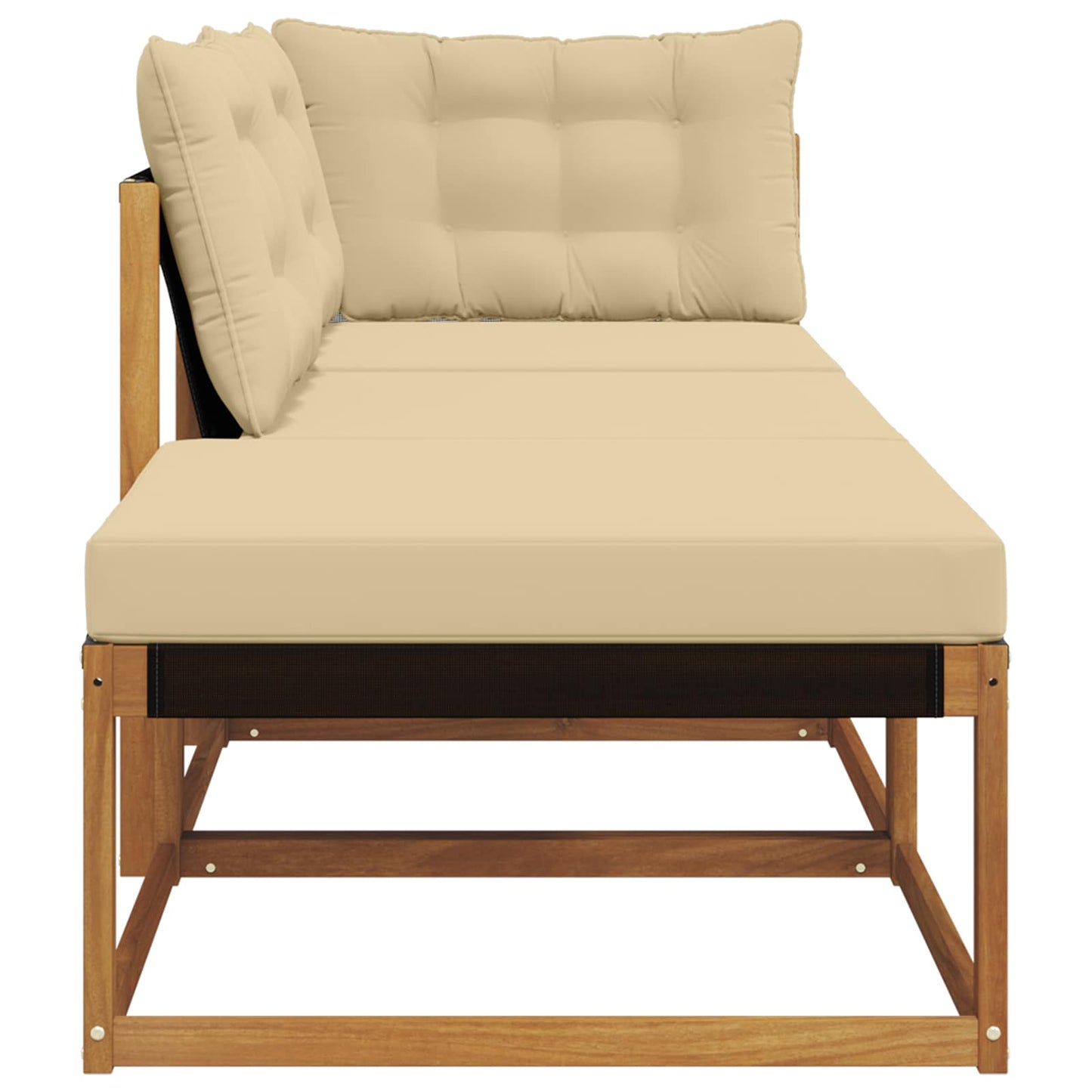 Tuin Sectiesofa Eenheden met kussen 3 Stuk Naturel is nu te koop bij PeponiXL, paradijselijk wonen!
