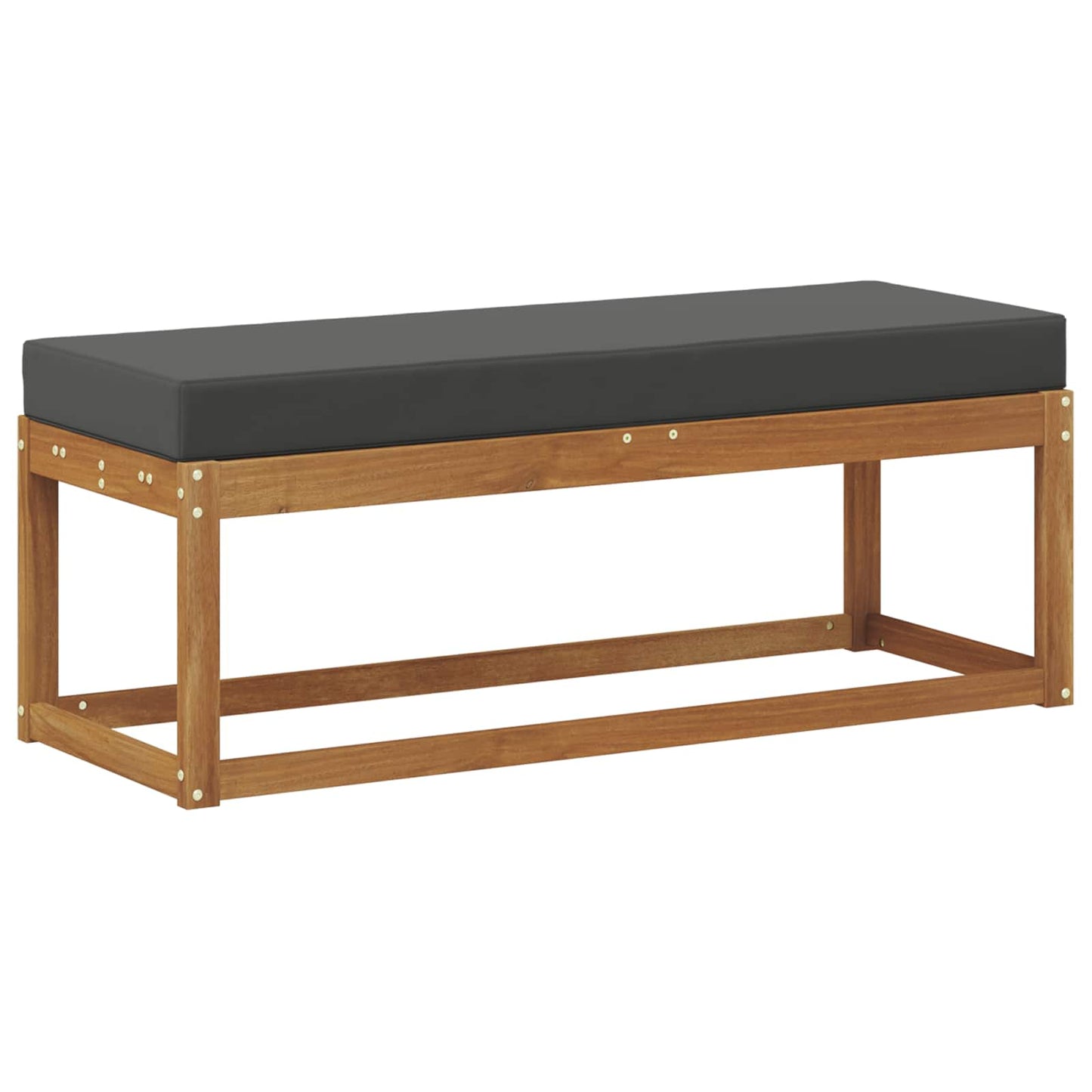 Buiten Krukbank Natuurlijk en Antraciet 115 x 43 x 45 cm is nu te koop bij PeponiXL, paradijselijk wonen!