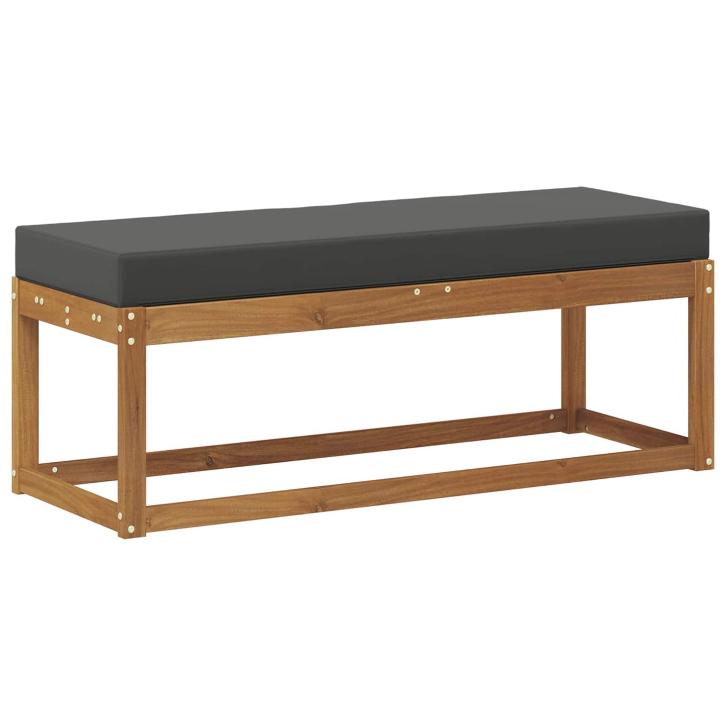 Buiten Krukbank Natuurlijk en Antraciet 115 x 43 x 45 cm is nu te koop bij PeponiXL, paradijselijk wonen!