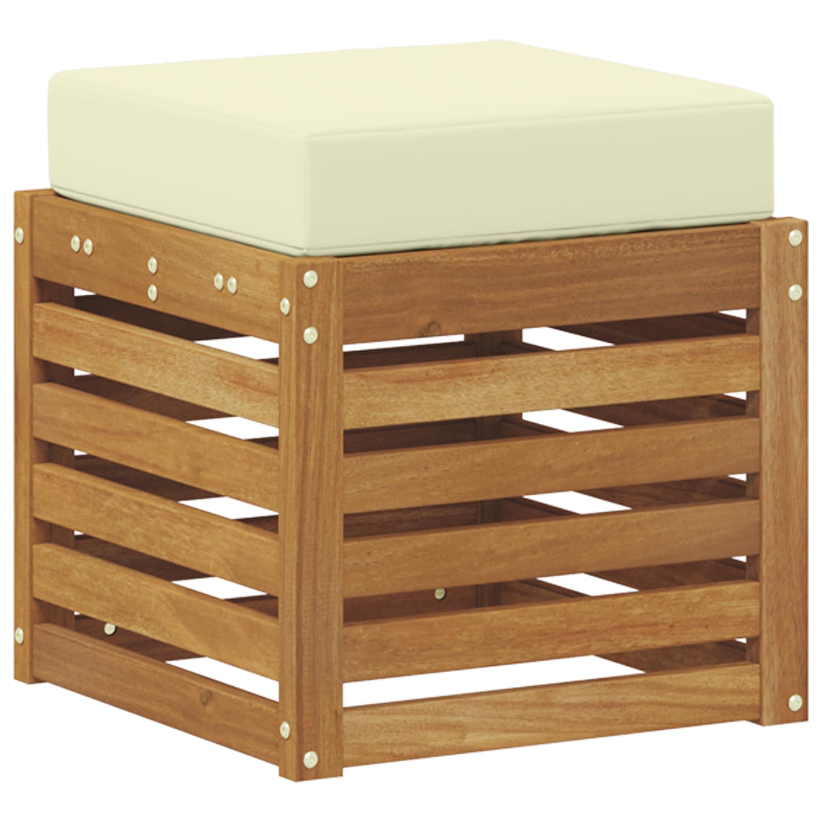 Buiten Stool Bank Massief Acaciahout Naturel is nu te koop bij PeponiXL, paradijselijk wonen!