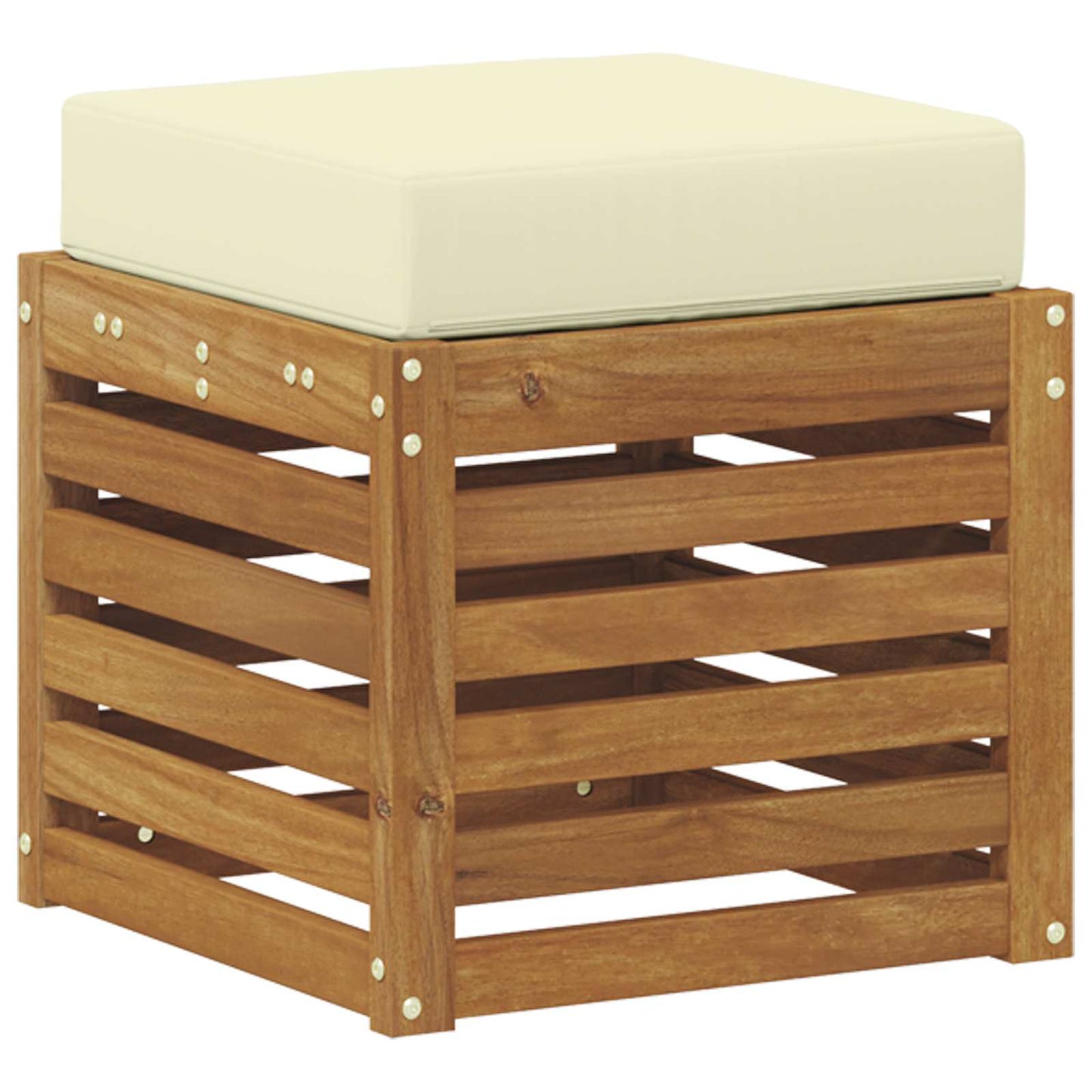 Buiten Stool Bank Massief Acaciahout Naturel is nu te koop bij PeponiXL, paradijselijk wonen!