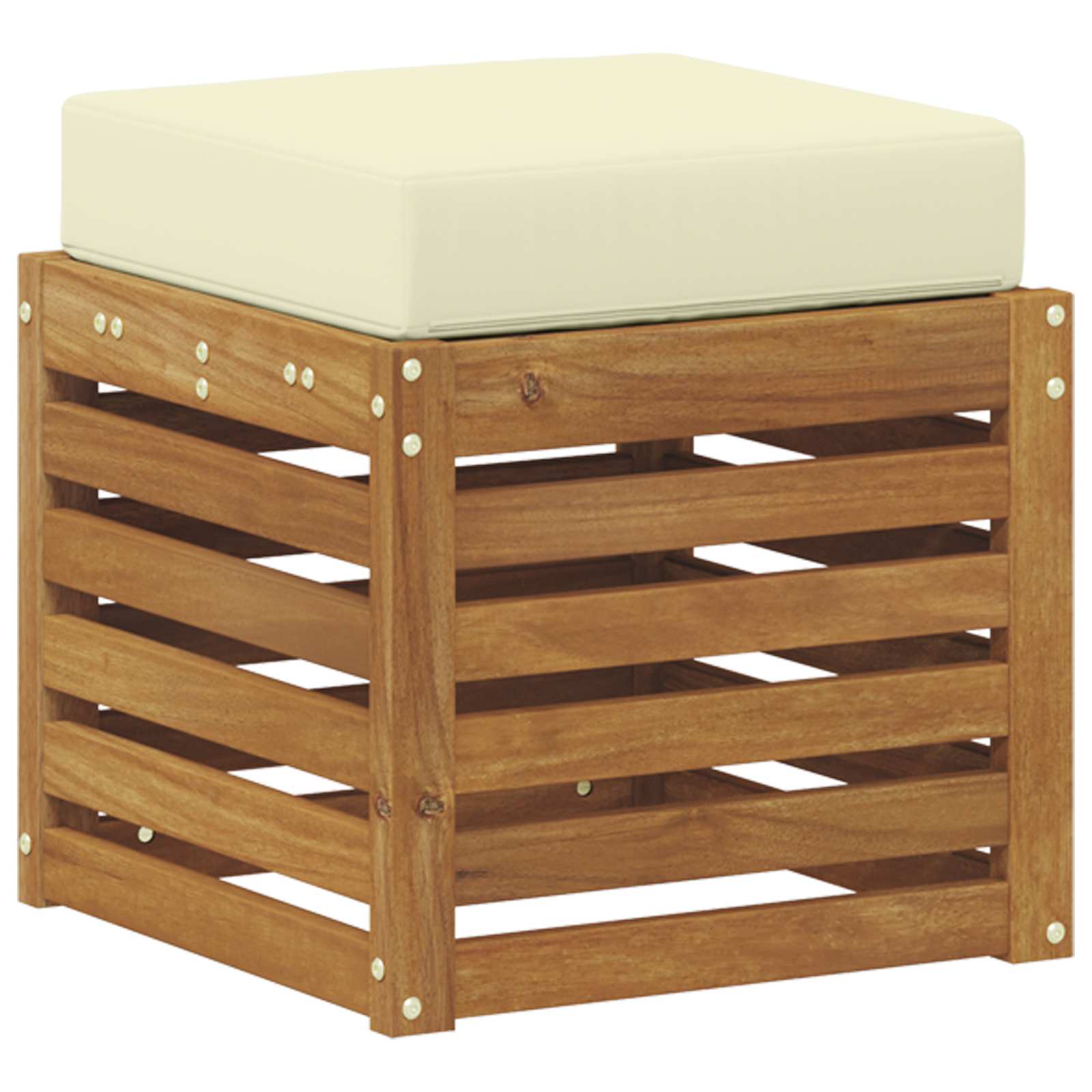 Buiten Stool Bank Massief Acaciahout Naturel is nu te koop bij PeponiXL, paradijselijk wonen!
