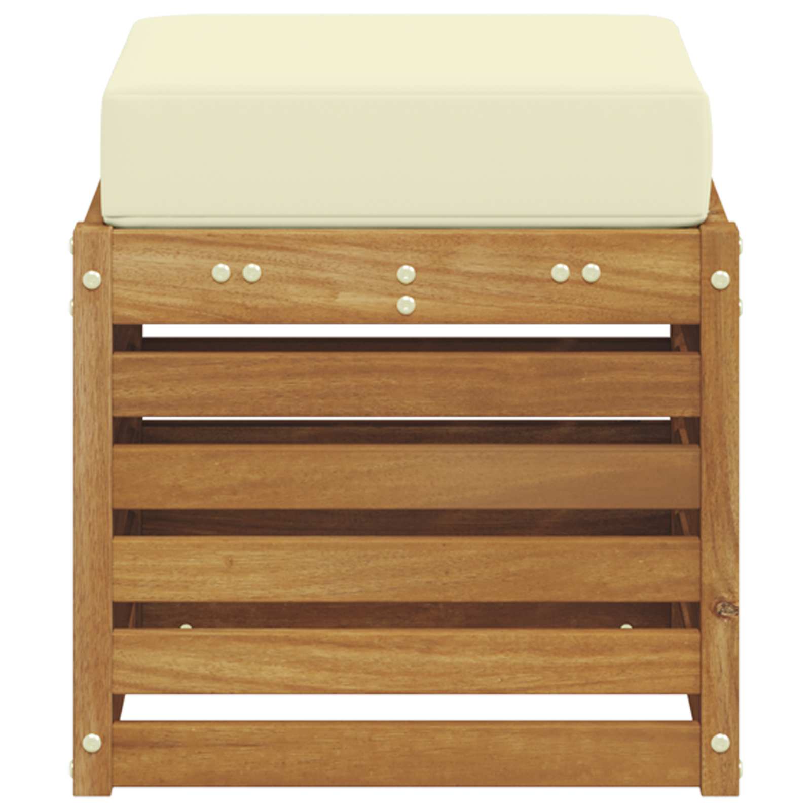 Buiten Stool Bank Massief Acaciahout Naturel is nu te koop bij PeponiXL, paradijselijk wonen!