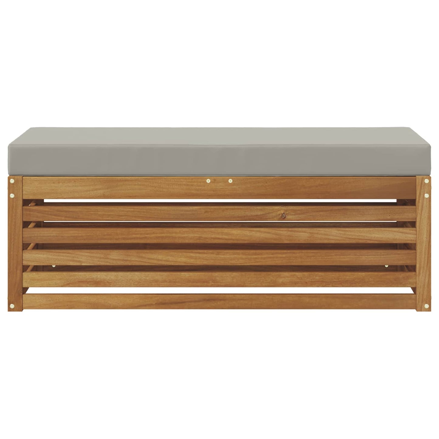 Buitenstoolbank Massief Acaciahout Naturel is nu te koop bij PeponiXL, paradijselijk wonen!