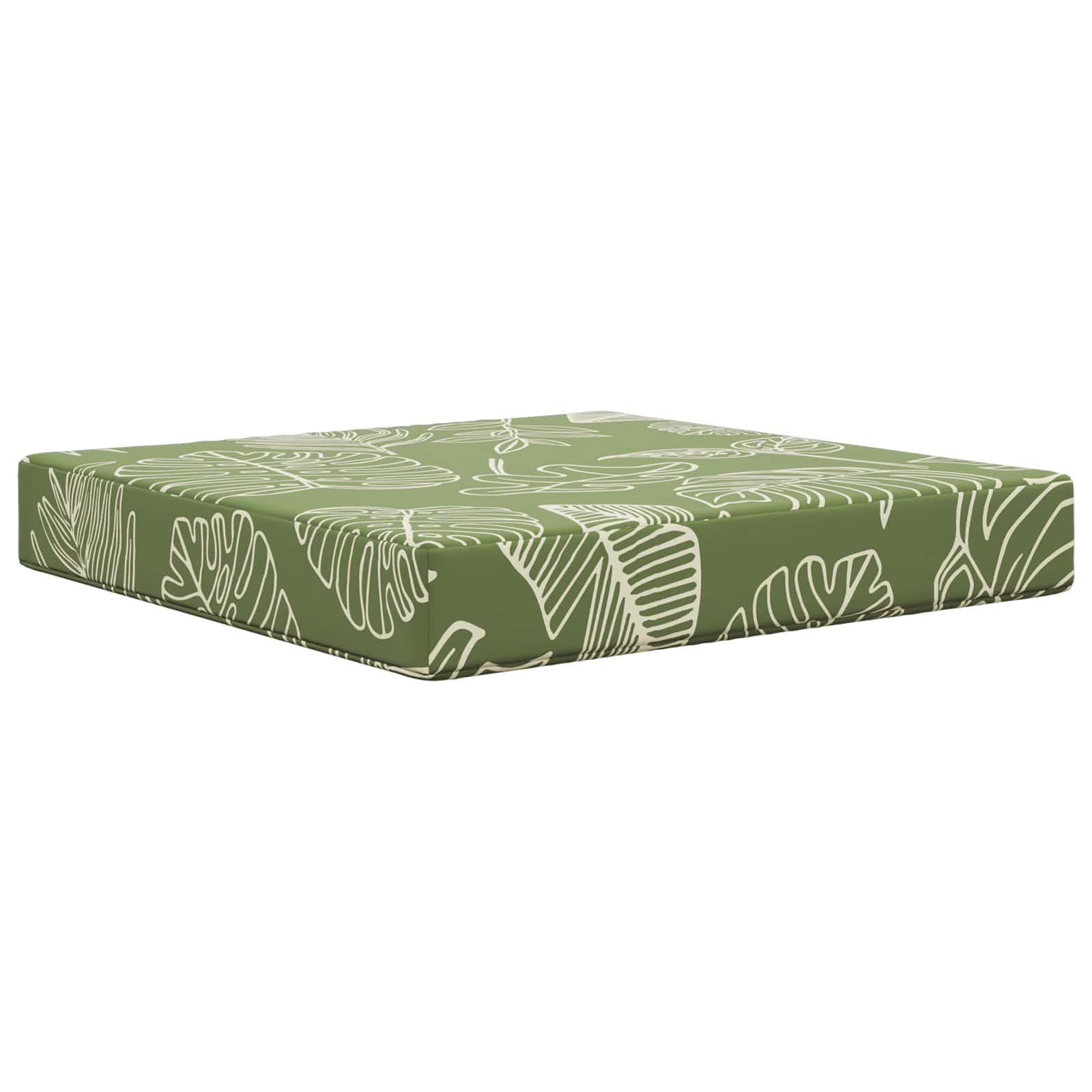 Buiten bankkussen Bladontwerp 60 x 60 x 8 cm Polyester is nu te koop bij PeponiXL, paradijselijk wonen!