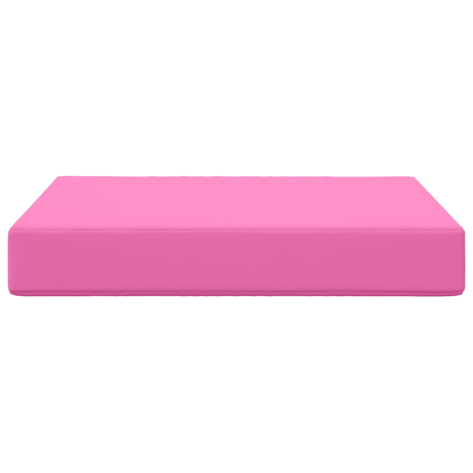 Buiten bankkussen Roze 60 x 60 x 8 cm Polyester is nu te koop bij PeponiXL, paradijselijk wonen!