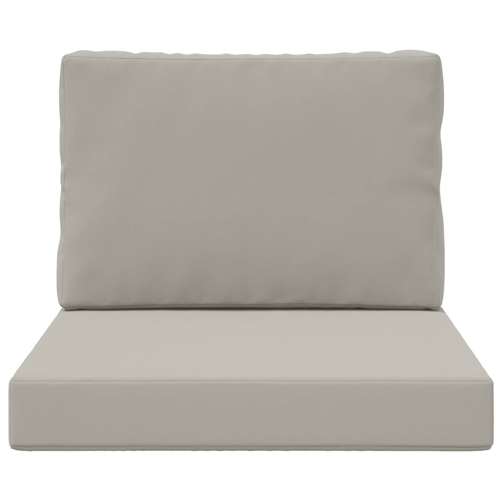 Buiten bankkussen 2 pcs Grijs Polyester is nu te koop bij PeponiXL, paradijselijk wonen!