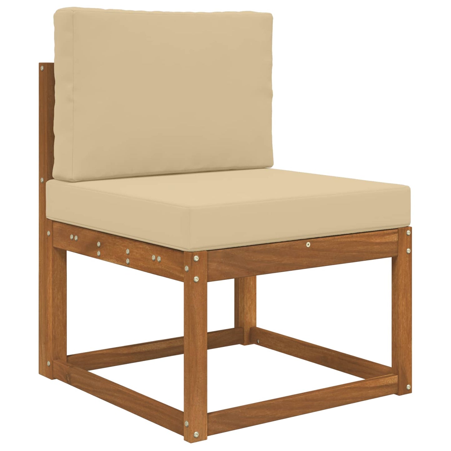 Buiten bankkussen 2 pcs Beige Polyester is nu te koop bij PeponiXL, paradijselijk wonen!