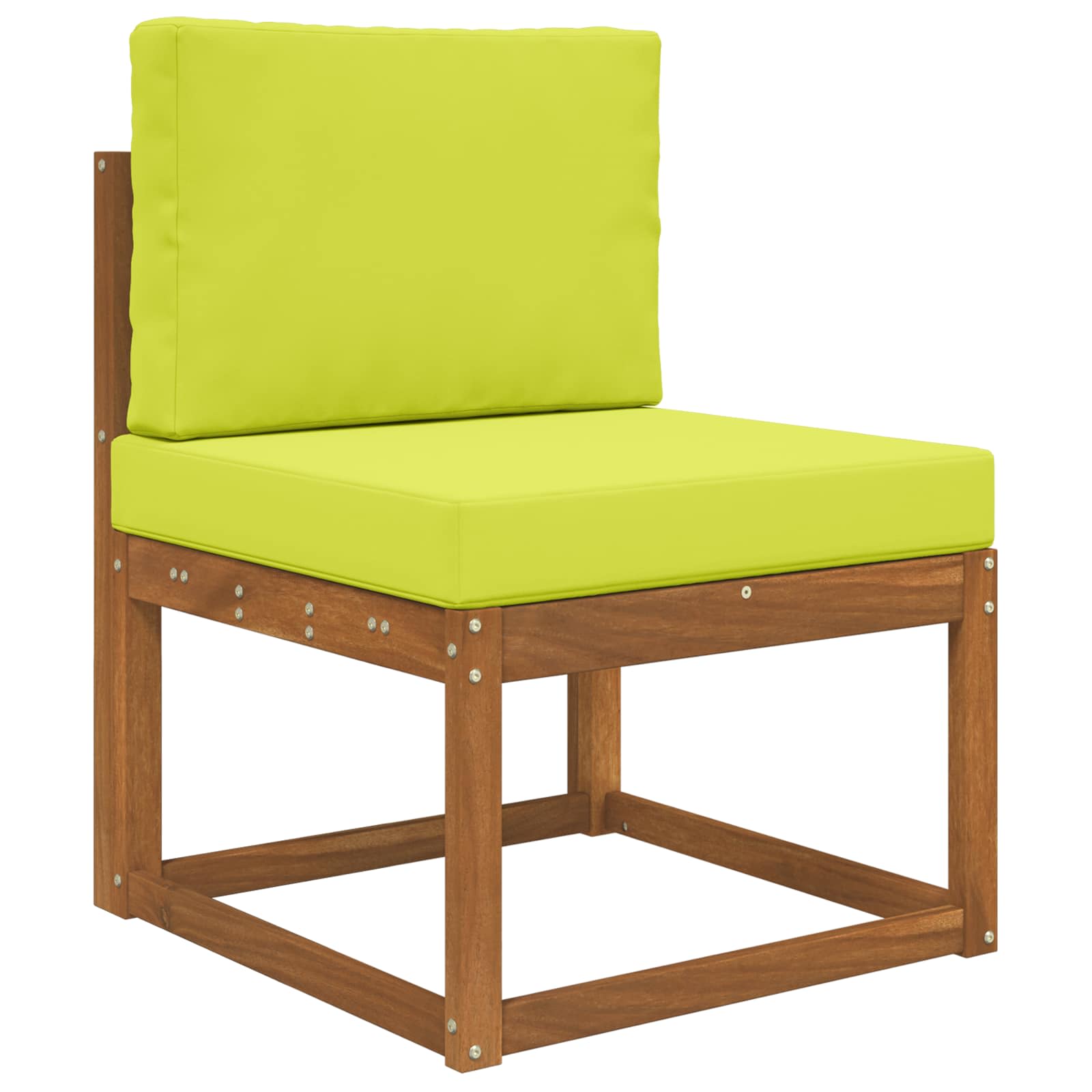 Buiten bankkussen 2 pcs Groen Polyester is nu te koop bij PeponiXL, paradijselijk wonen!