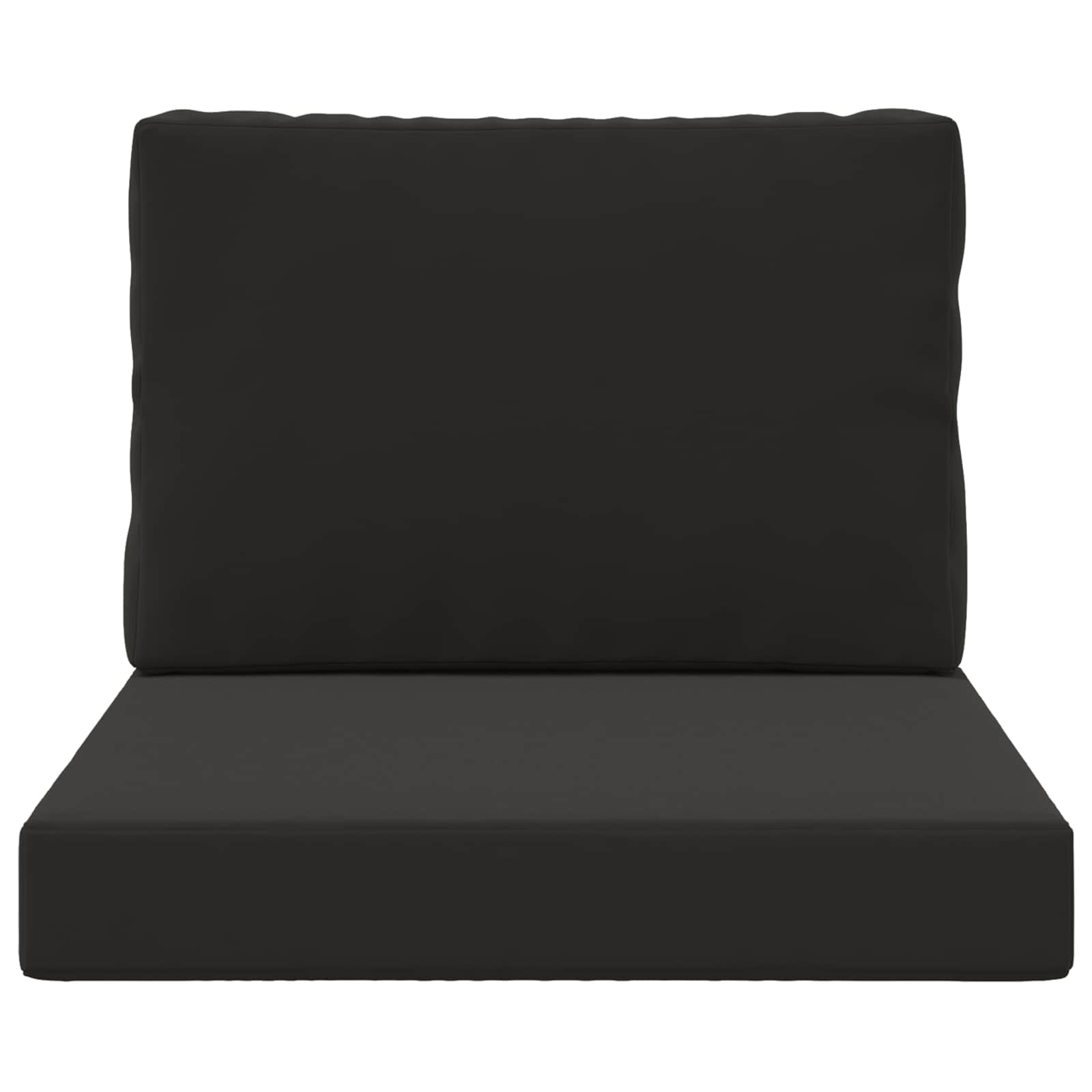 Buiten bankkussen 2 pcs Zwart Polyester is nu te koop bij PeponiXL, paradijselijk wonen!