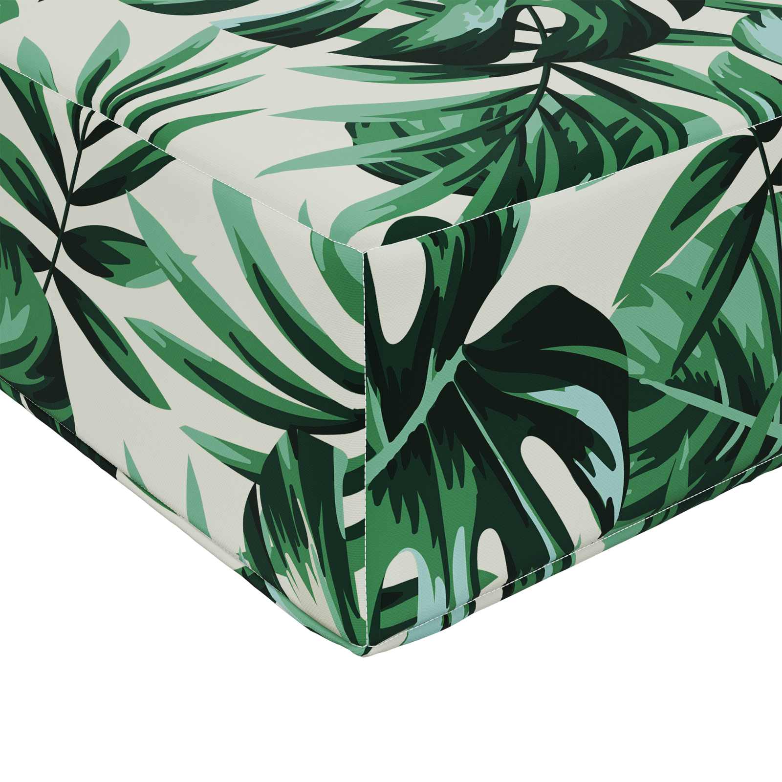 Buiten bankkussen 2 pcs Bladpatroon Polyester is nu te koop bij PeponiXL, paradijselijk wonen!